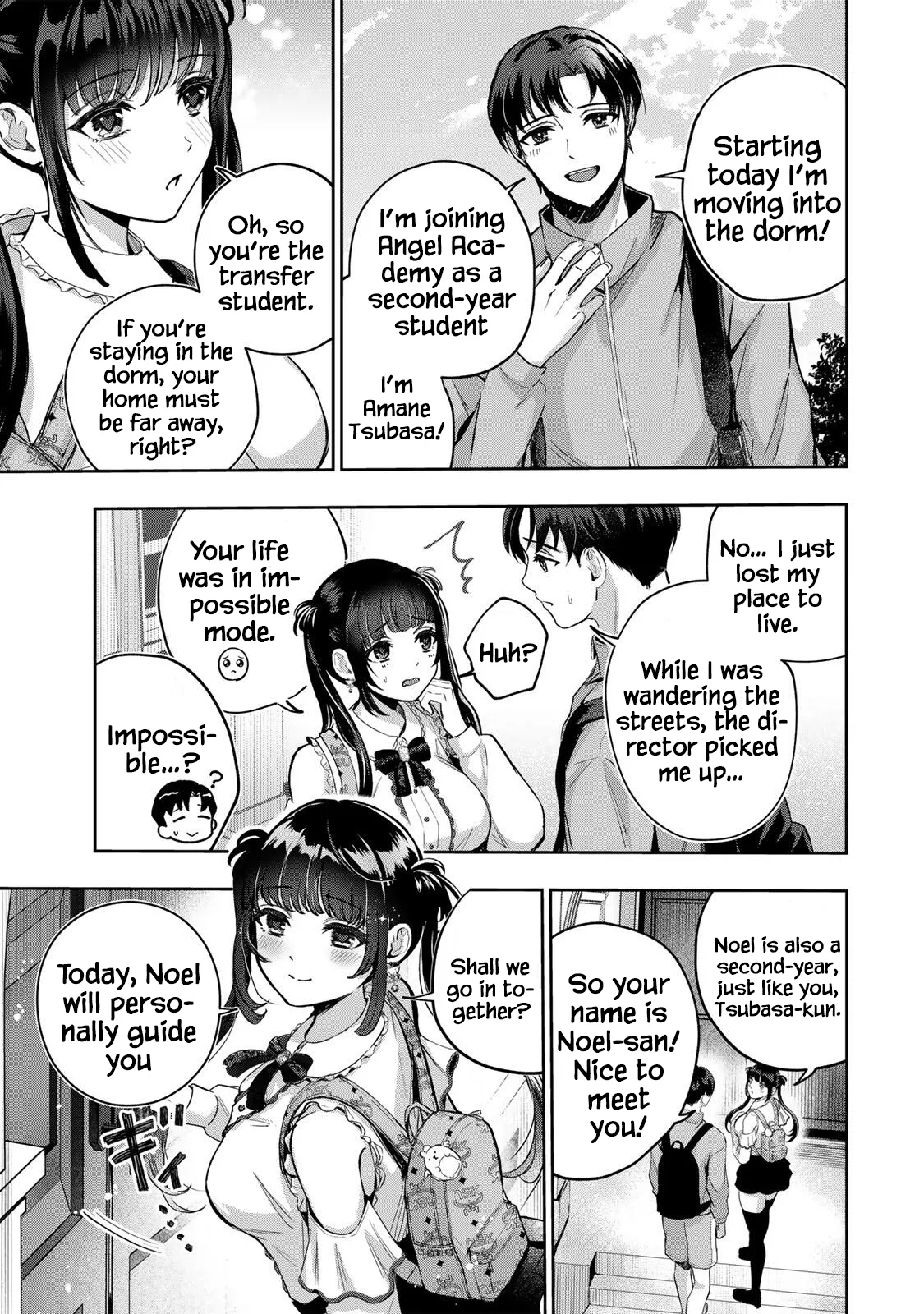 Datenshi-chan wa Ganbarenai | The Fallen Angel Girls Can’t Give It Their All  01 page 9 full