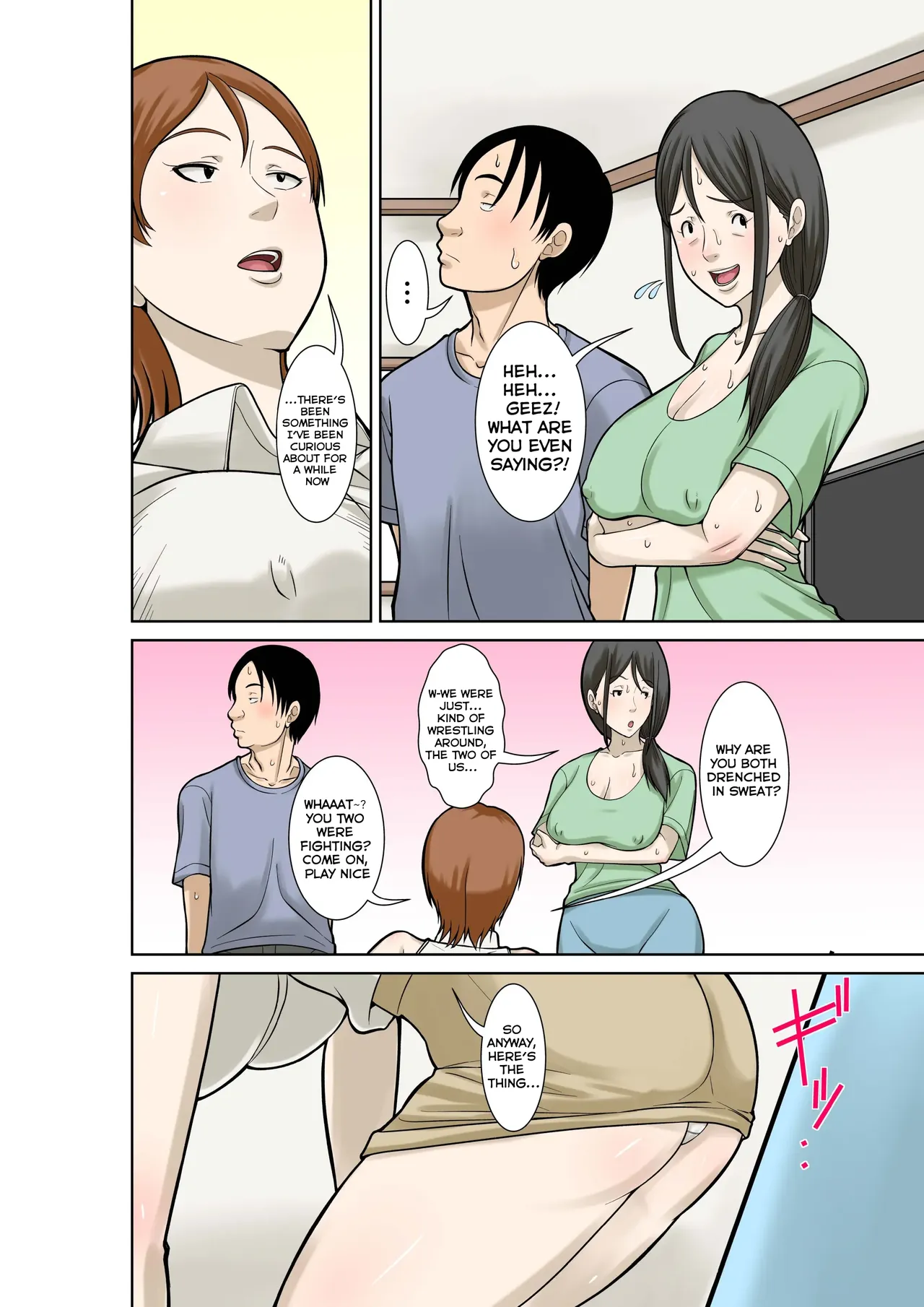 Okaa-san ga Kossetsu Shita no de Musuko no Ore ga Kaigo Suru! | Since my mom broke both her hands, it’s my duty to take care of her. Episode 3 page 4 full