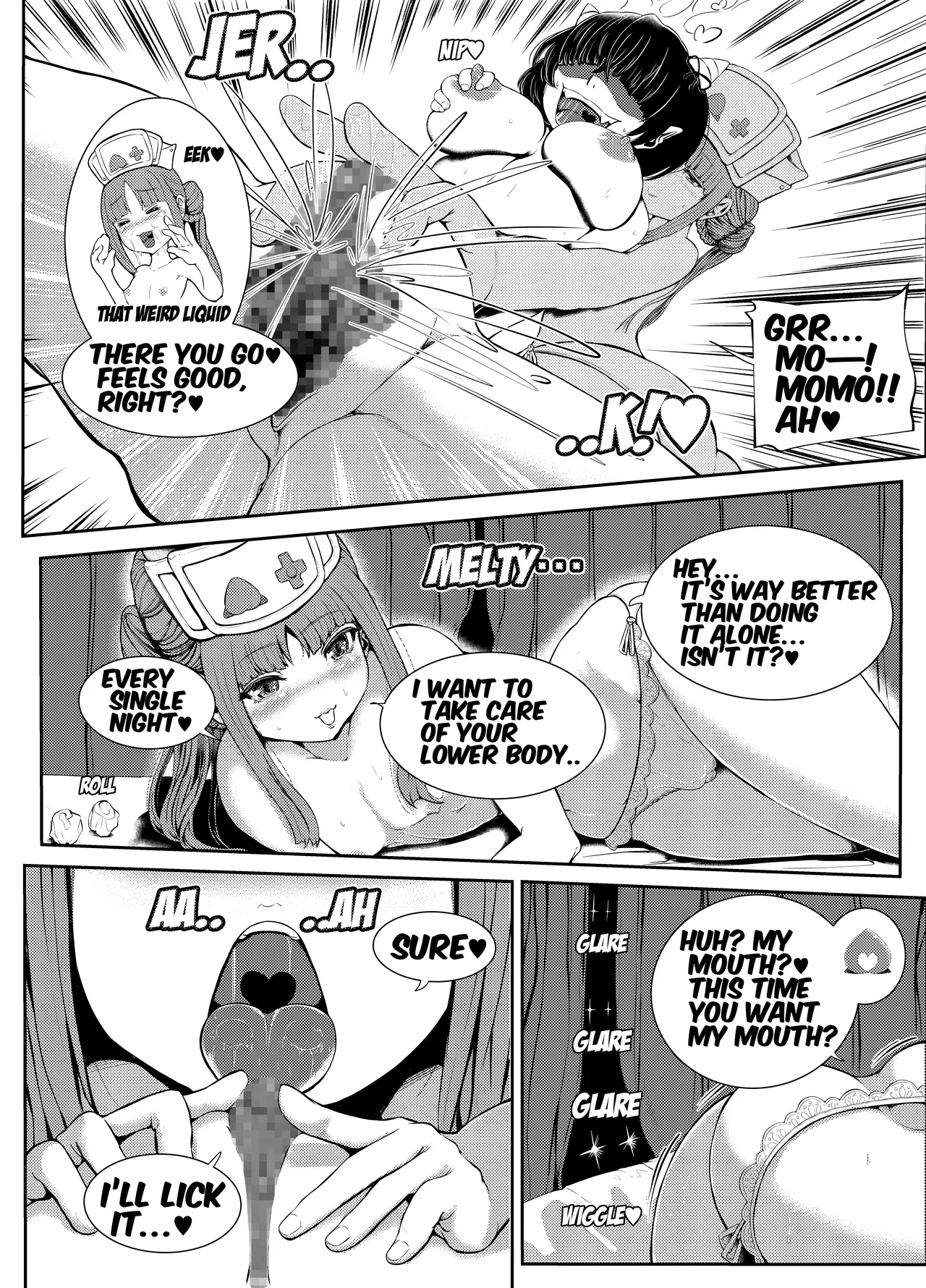 At Your Service♡ Momo the Peach Nurse page 8 full