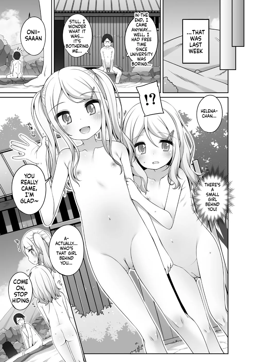 Kodomo Onsen - Sara & Herena-chan no Baai - page 9 full
