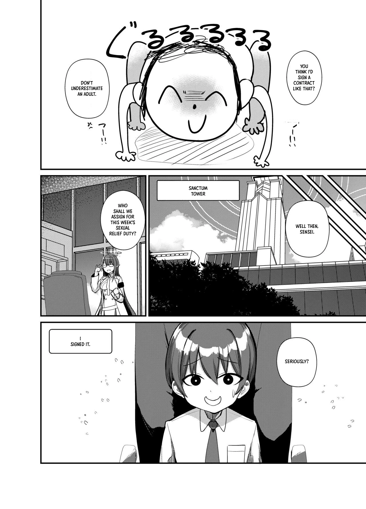 Shota Sensei no Seishori Touban | Shota-sensei's Sexual Relief Log ~Gehenna Disciplinary Committee: Shiromi Iori Chapter~ page 4 full