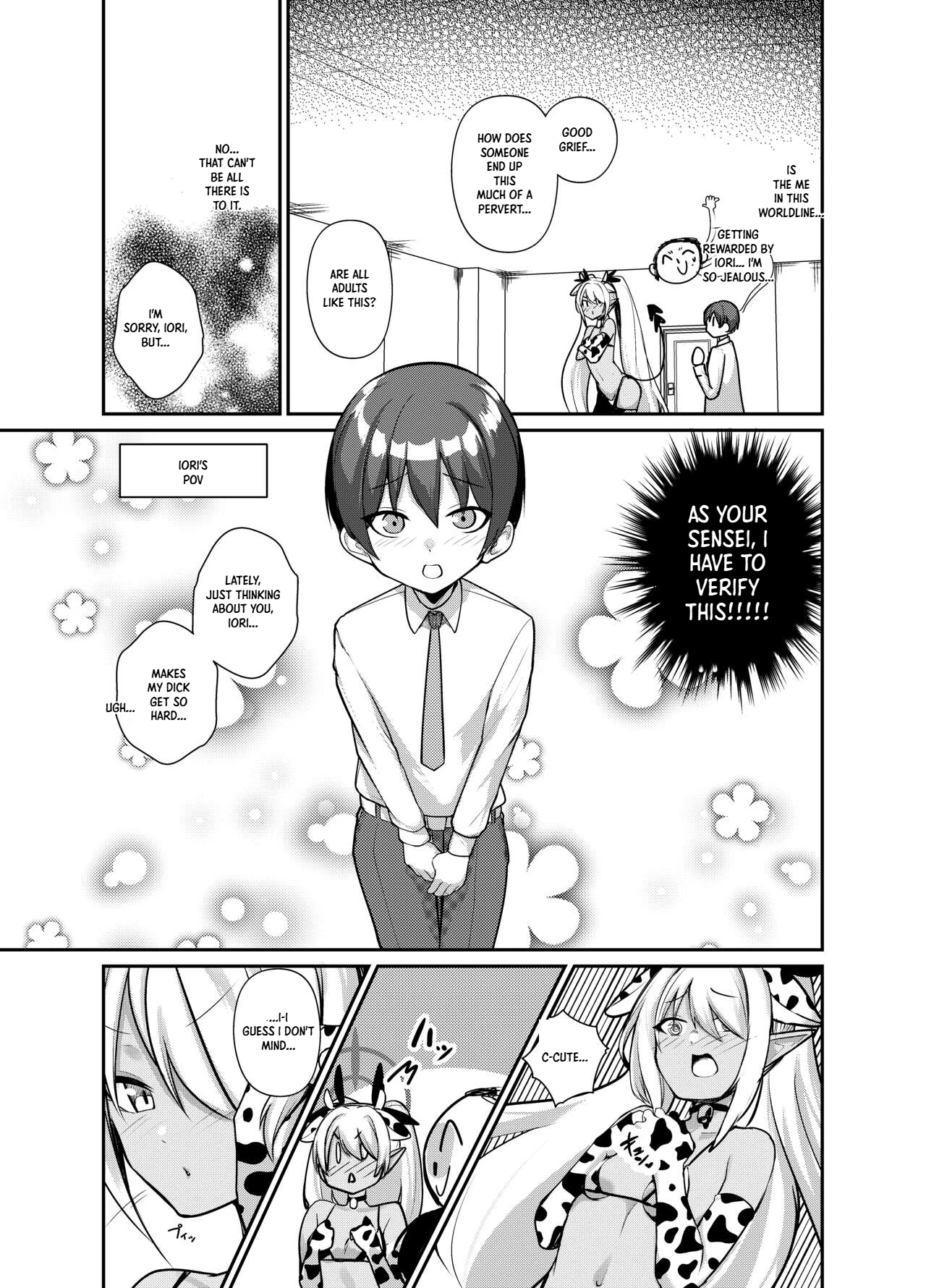 Shota Sensei no Seishori Touban | Shota-sensei's Sexual Relief Log ~Gehenna Disciplinary Committee: Shiromi Iori Chapter~ page 7 full