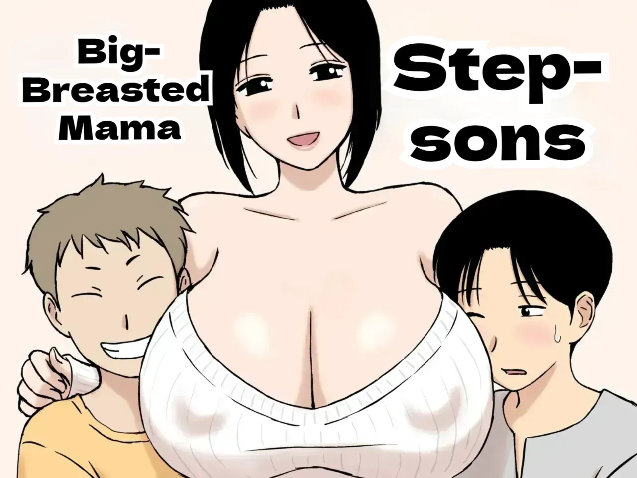 Busty Mom and Her Stepsons page 1 full