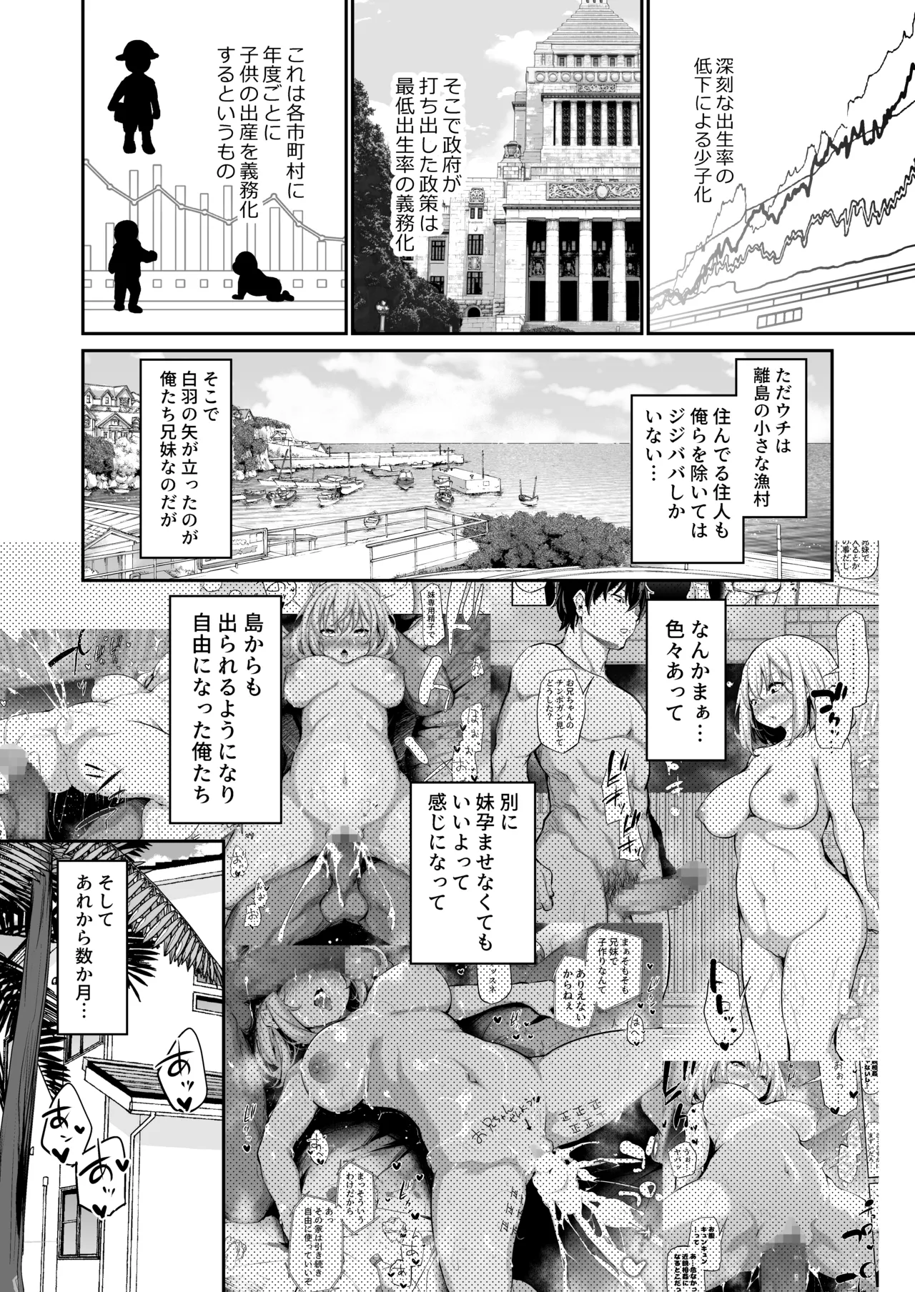 Imouto Haramasenai to Derarenai Shima 2 page 3 full