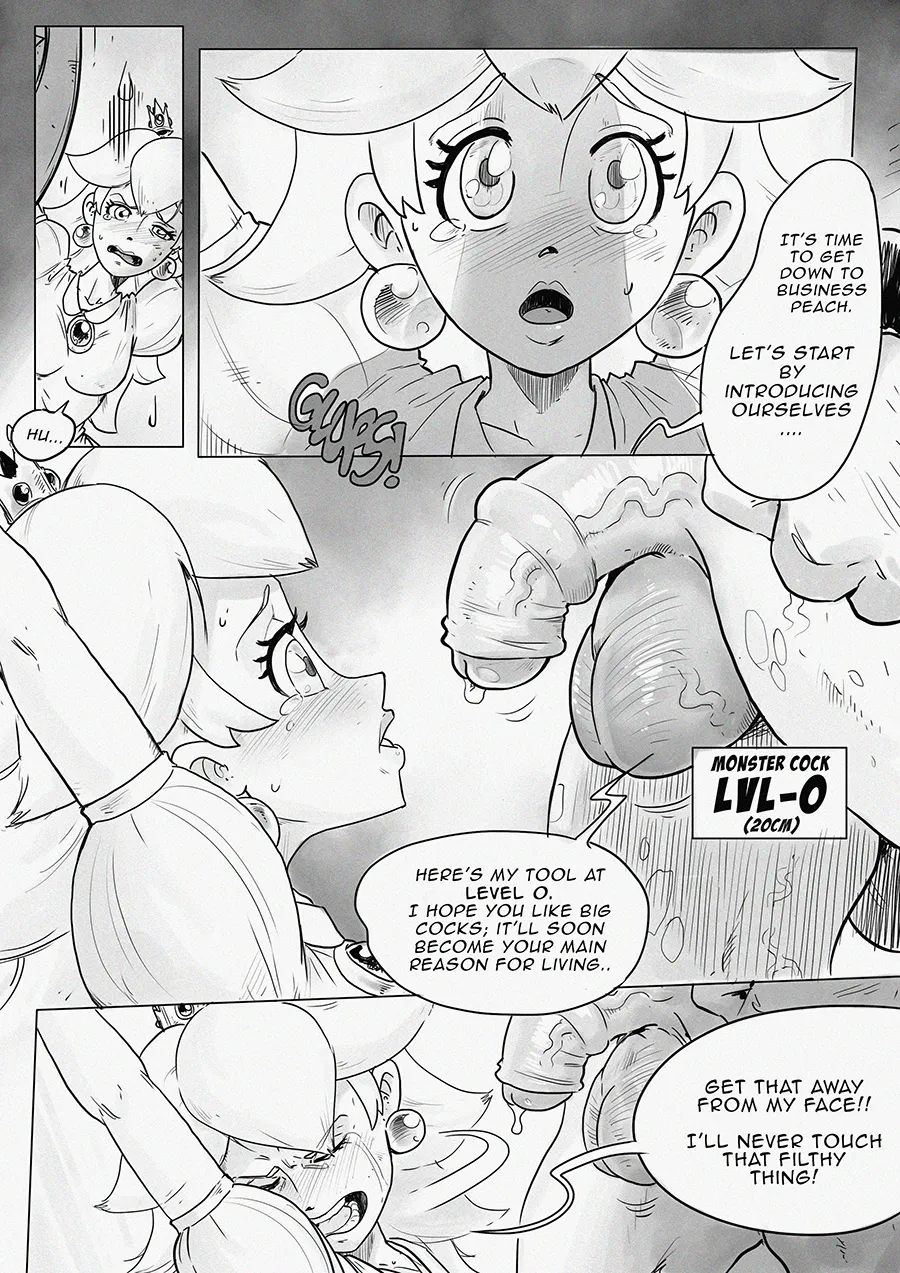 "PEACH FATE"  page01 - 11 by Futanarix page 10 full