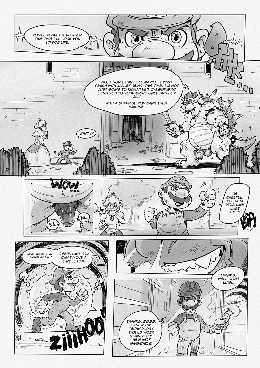 "PEACH FATE"  page01 - 11 by Futanarix page 2 full
