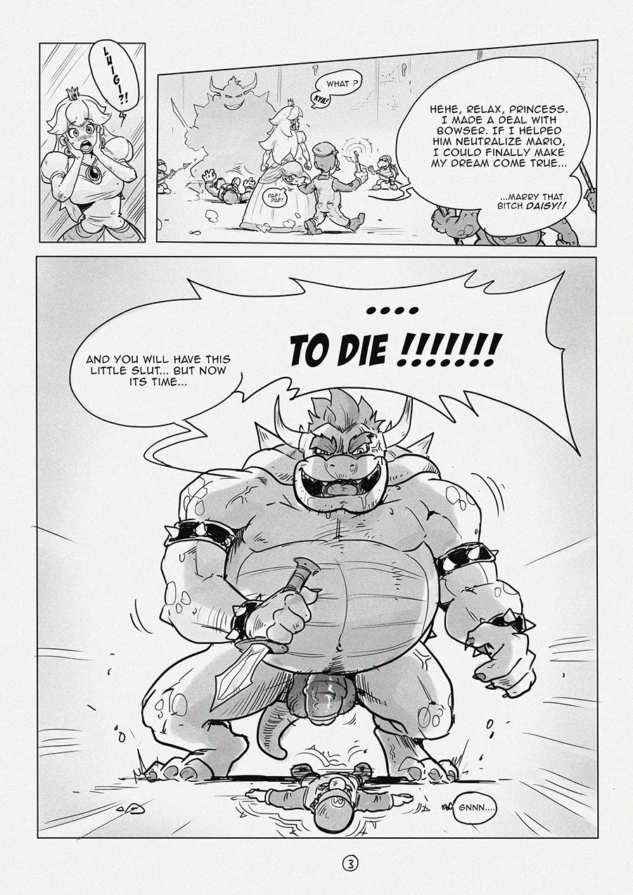 "PEACH FATE"  page01 - 11 by Futanarix page 3 full