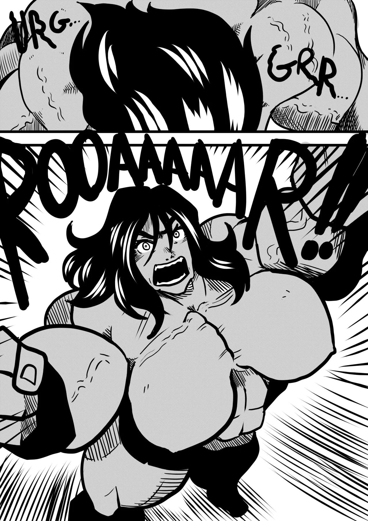 Betty Hulk AU: The First Transformation page 5 full