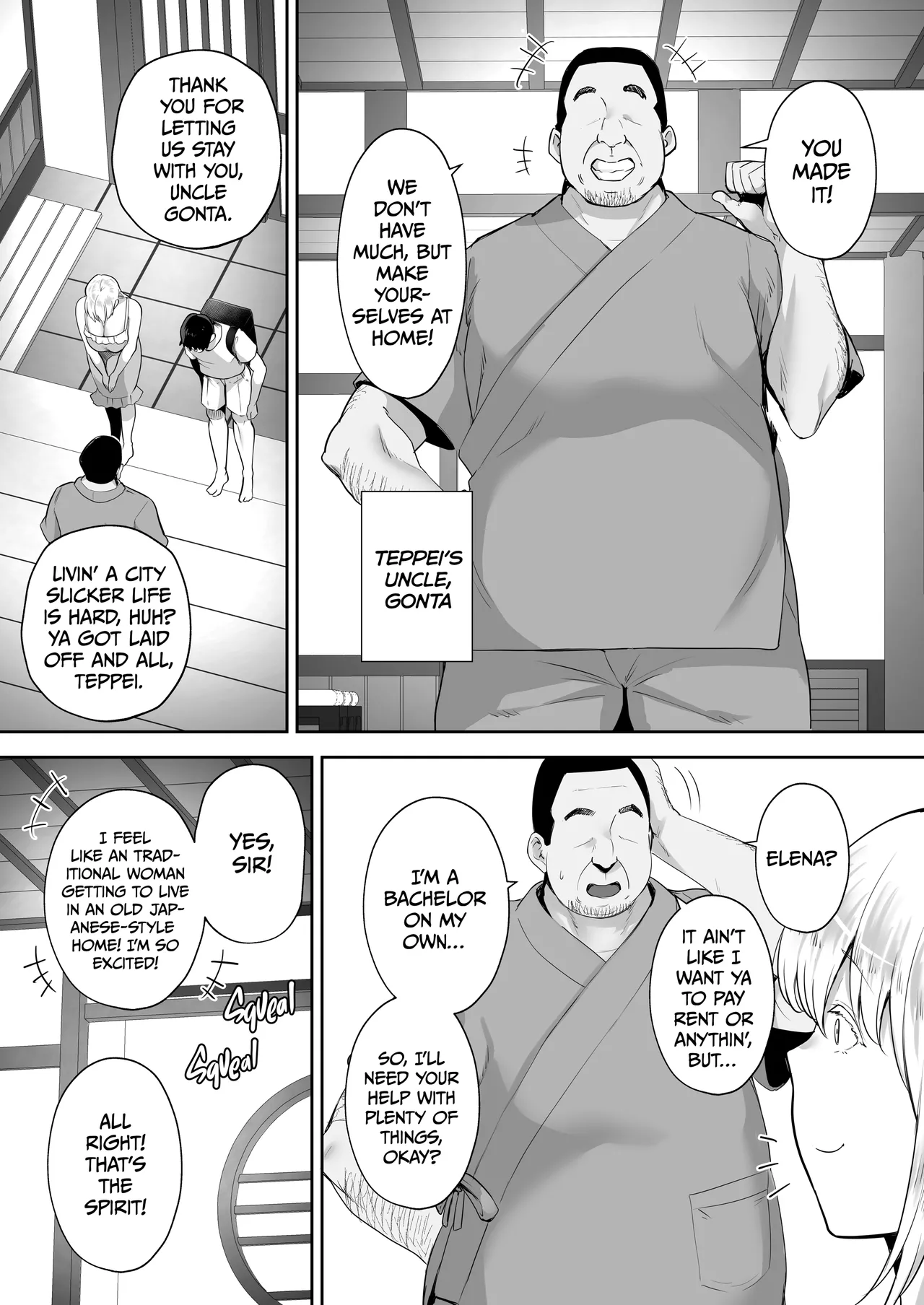 Big Boobed Wife Fucking My Uncle Behind My Back! 1 page 3 full