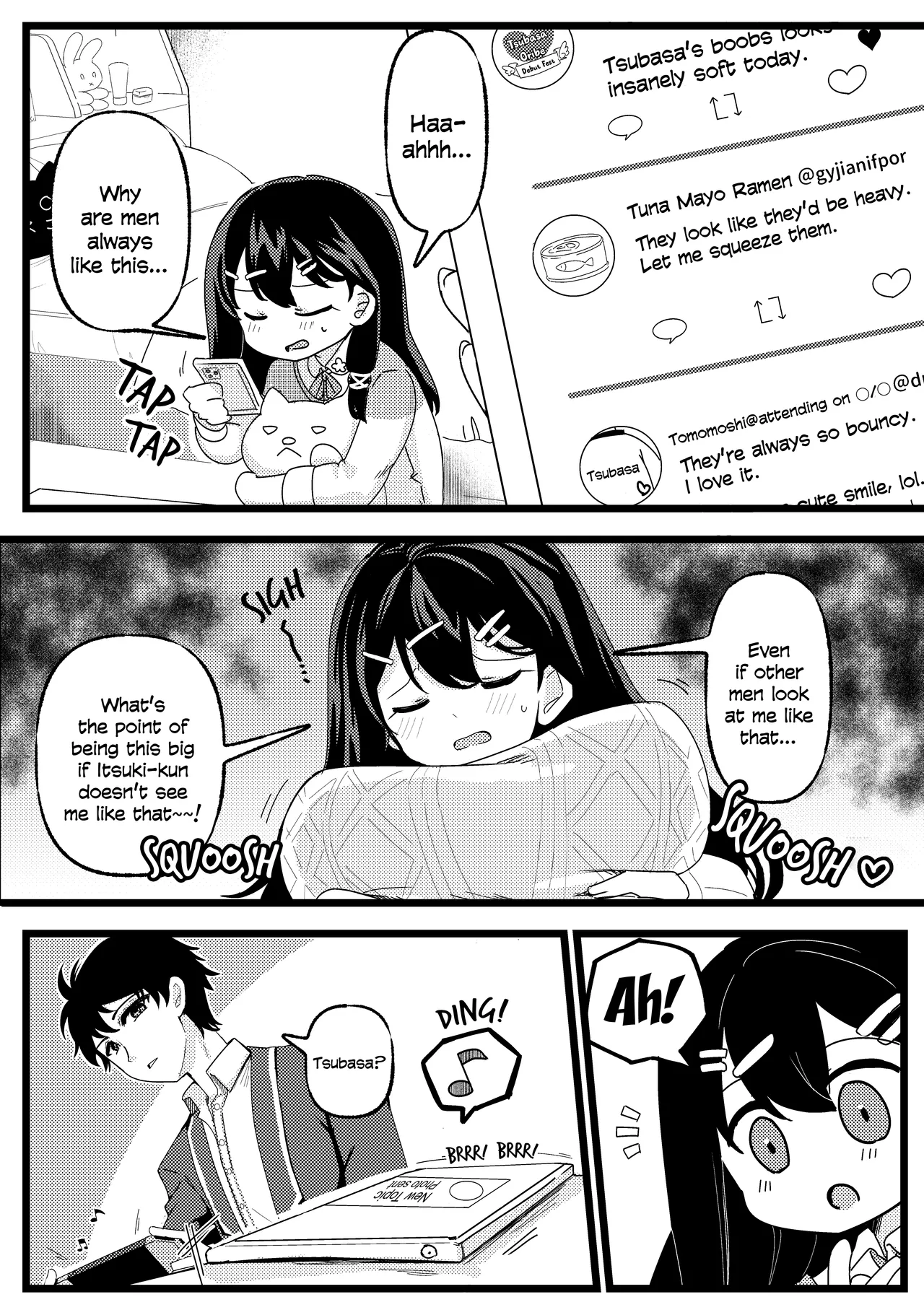 Tsubasa Oribe-chan sends Itsuki-kun sexy selfies page 2 full