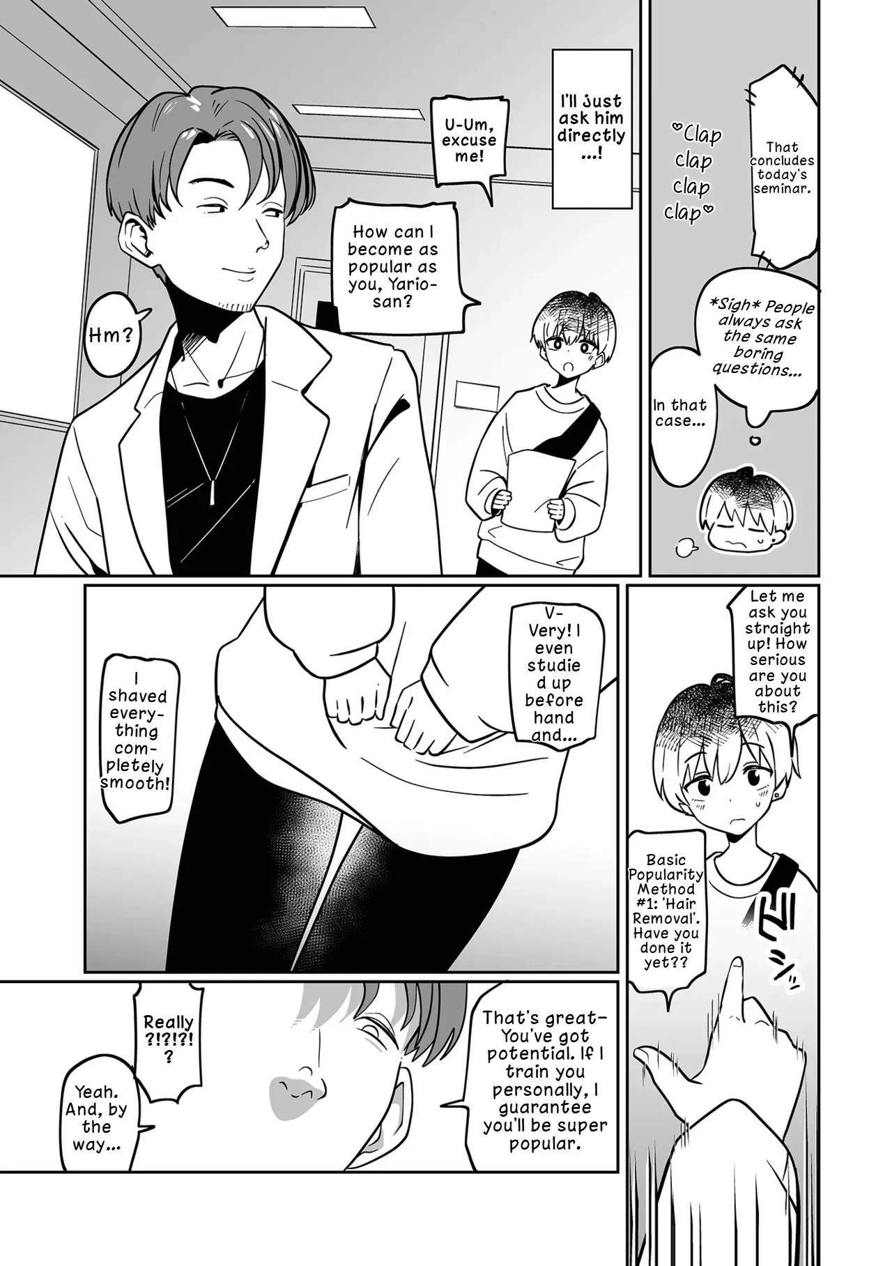 Moteru Otoko ni Naritain desu! | I Want to Be a Popular Guy! page 2 full