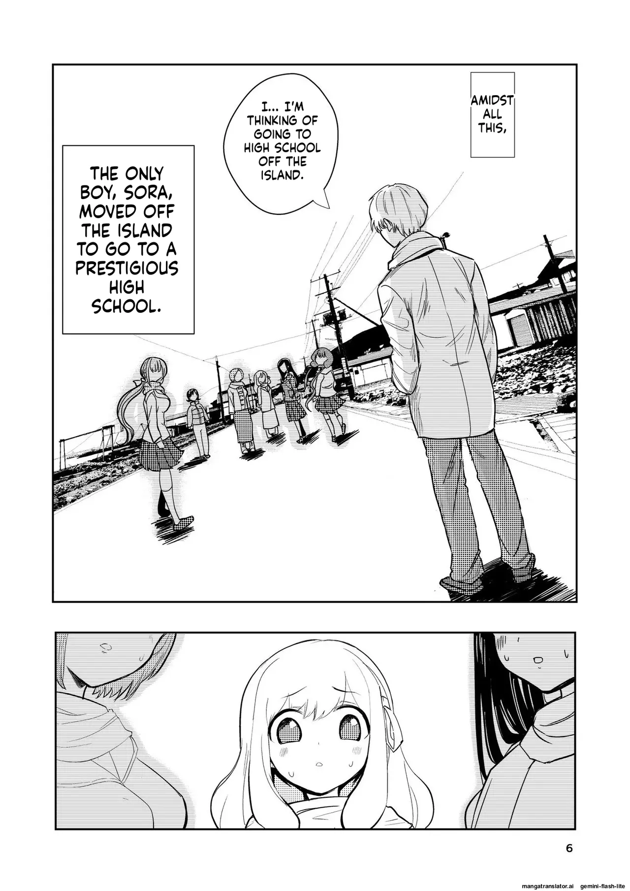 Hadairo no Seishun chapter 3 page 6 full