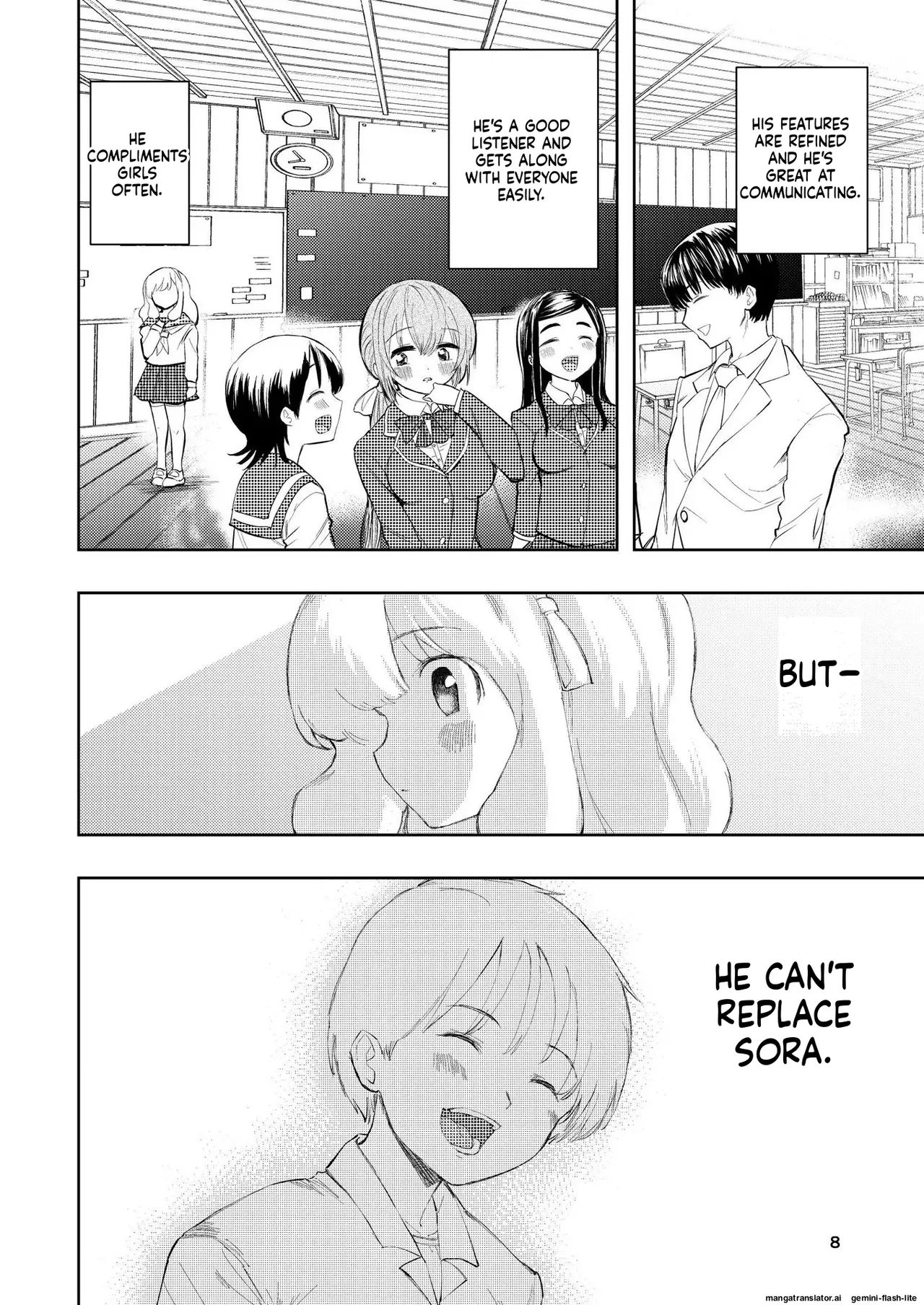 Hadairo no Seishun chapter 3 page 8 full