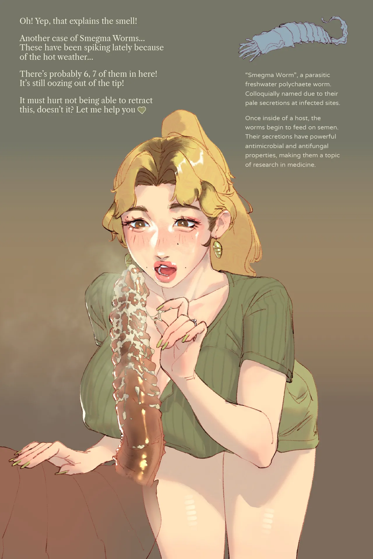 My Wife is a Smegma Cleaner  + Extras page 2 full