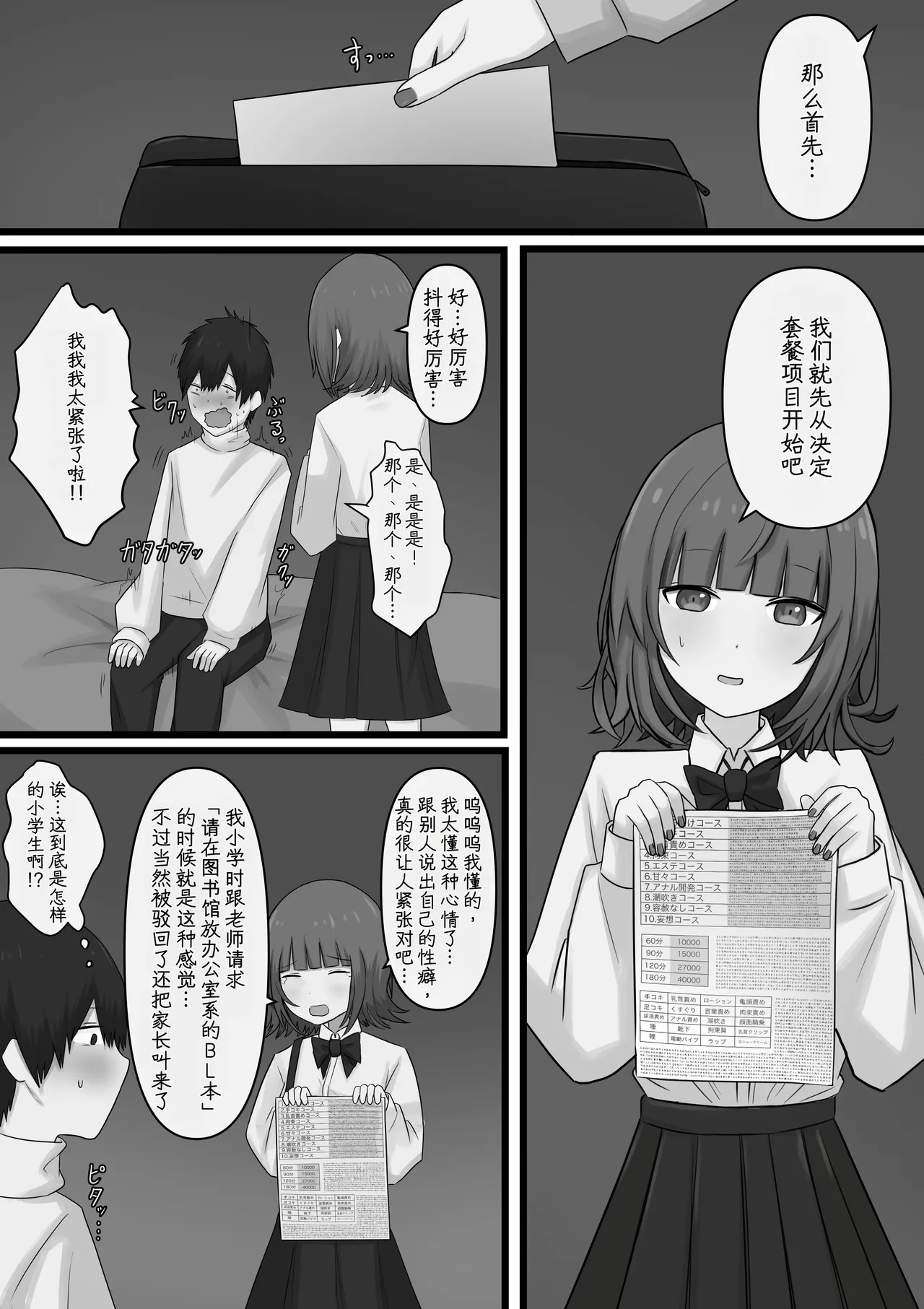 Okubyoumono ga M-seikan ni Itte mita page 9 full