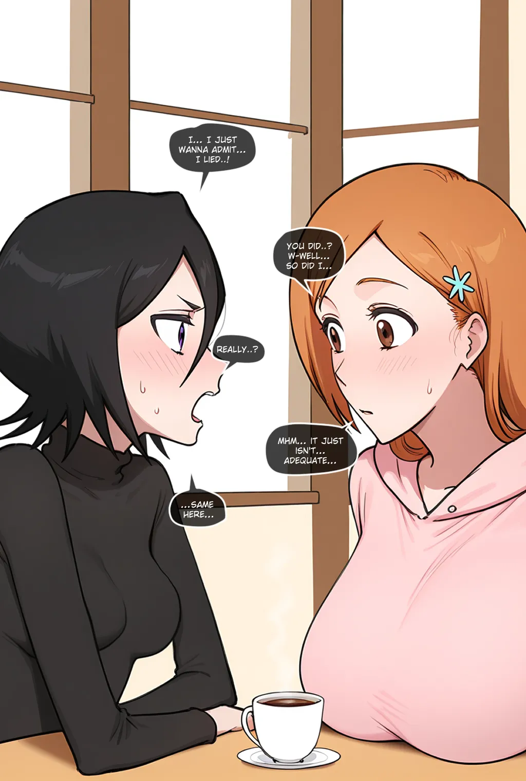 Orihime & Rukia BBC NTR FULL page 4 full