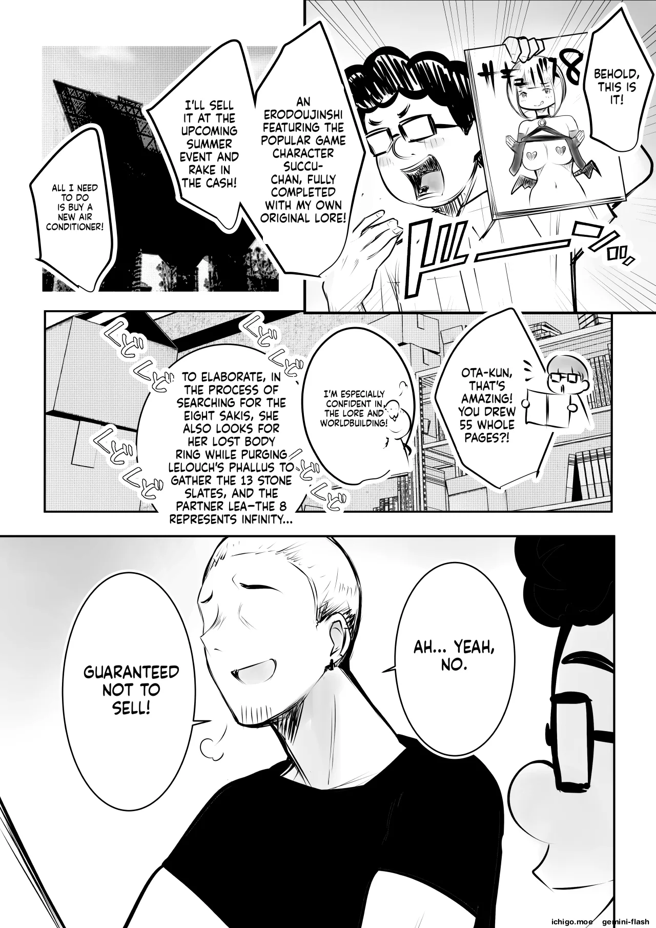 Hosoi-kun no Kanojo, Netorase OK datte yo 2 page 9 full