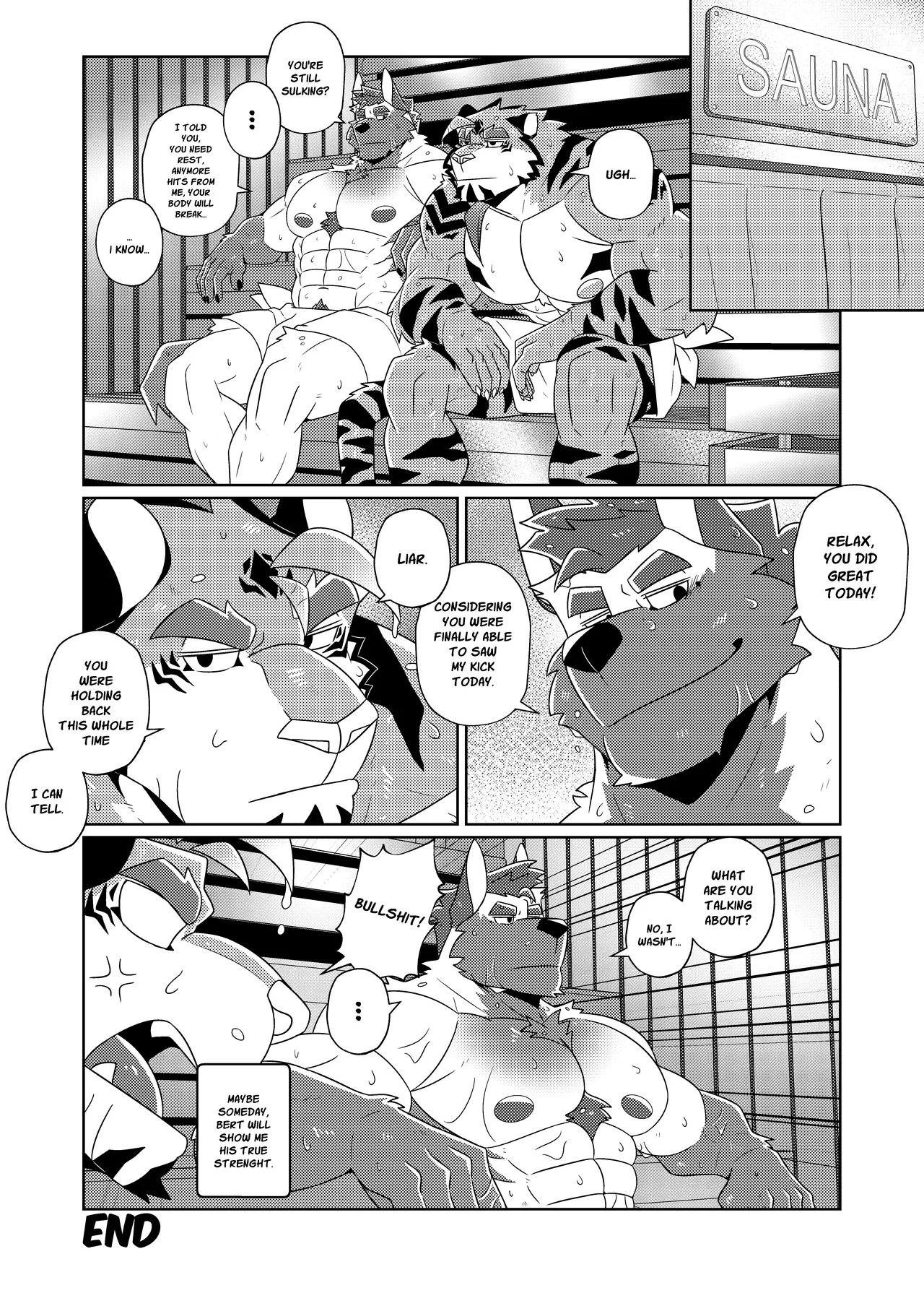 Spar Session/拳击练习 page 10 full