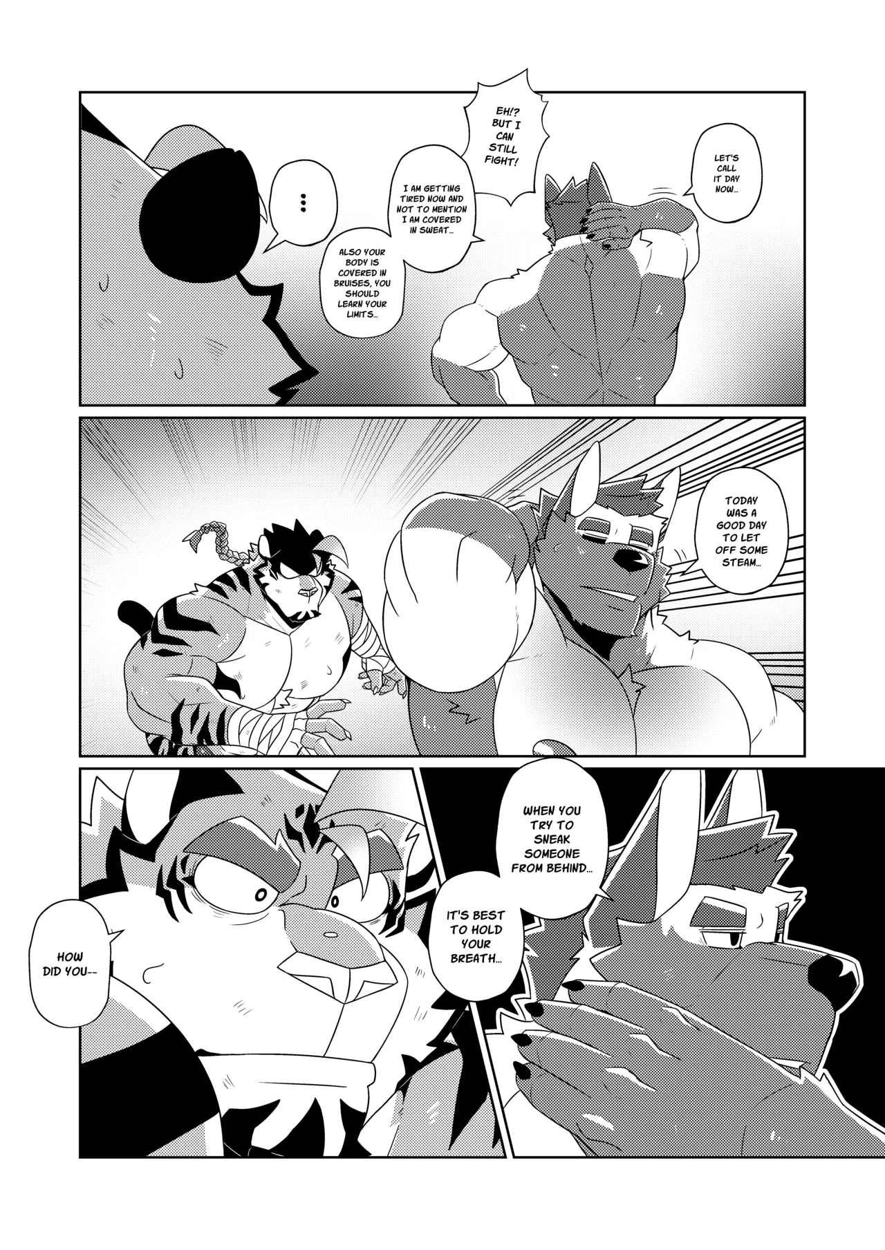 Spar Session/拳击练习 page 2 full