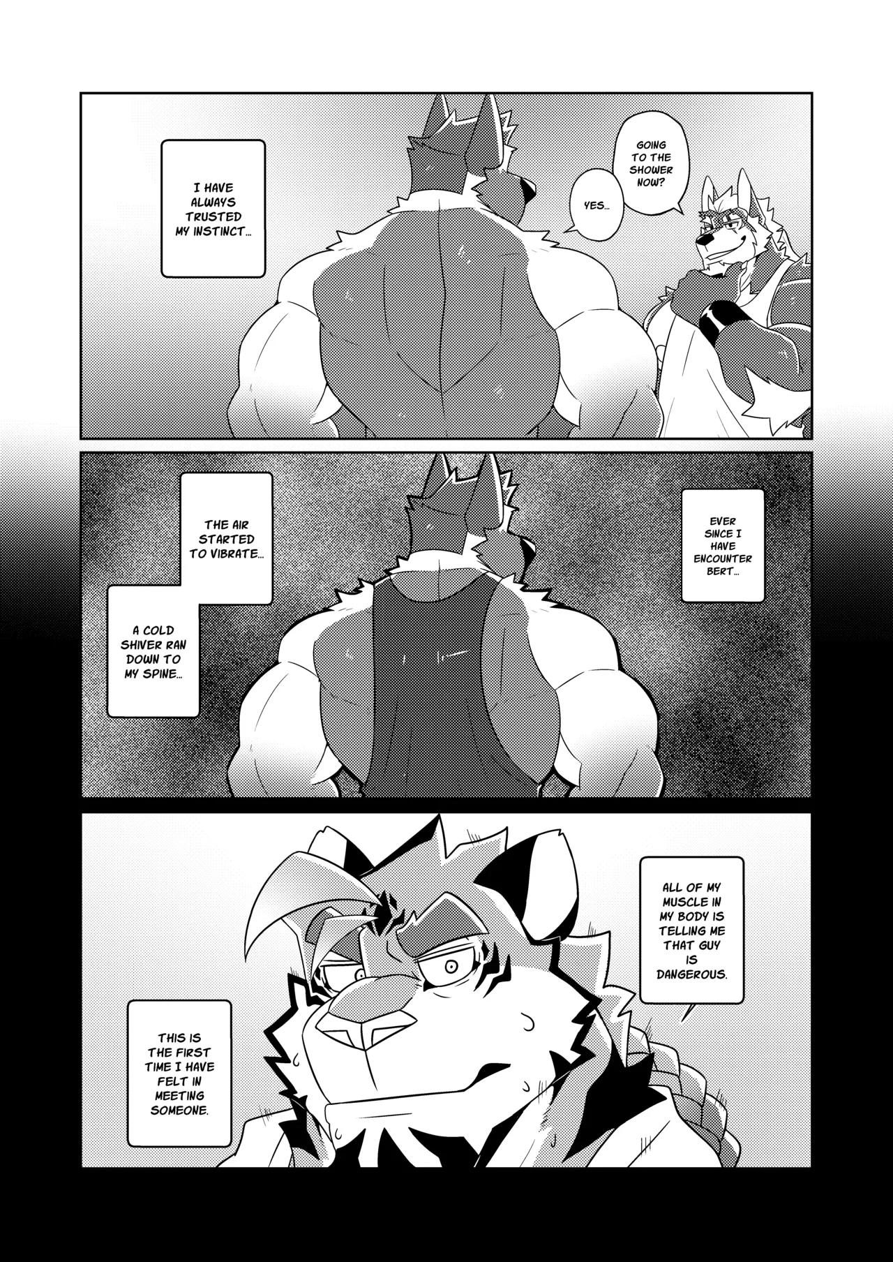 Spar Session/拳击练习 page 4 full