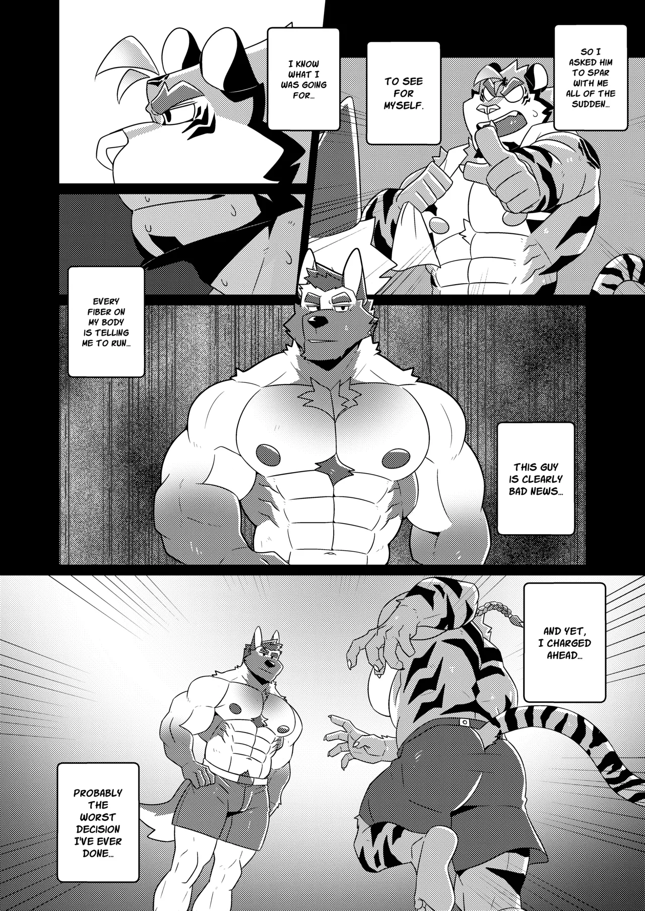 Spar Session/拳击练习 page 5 full