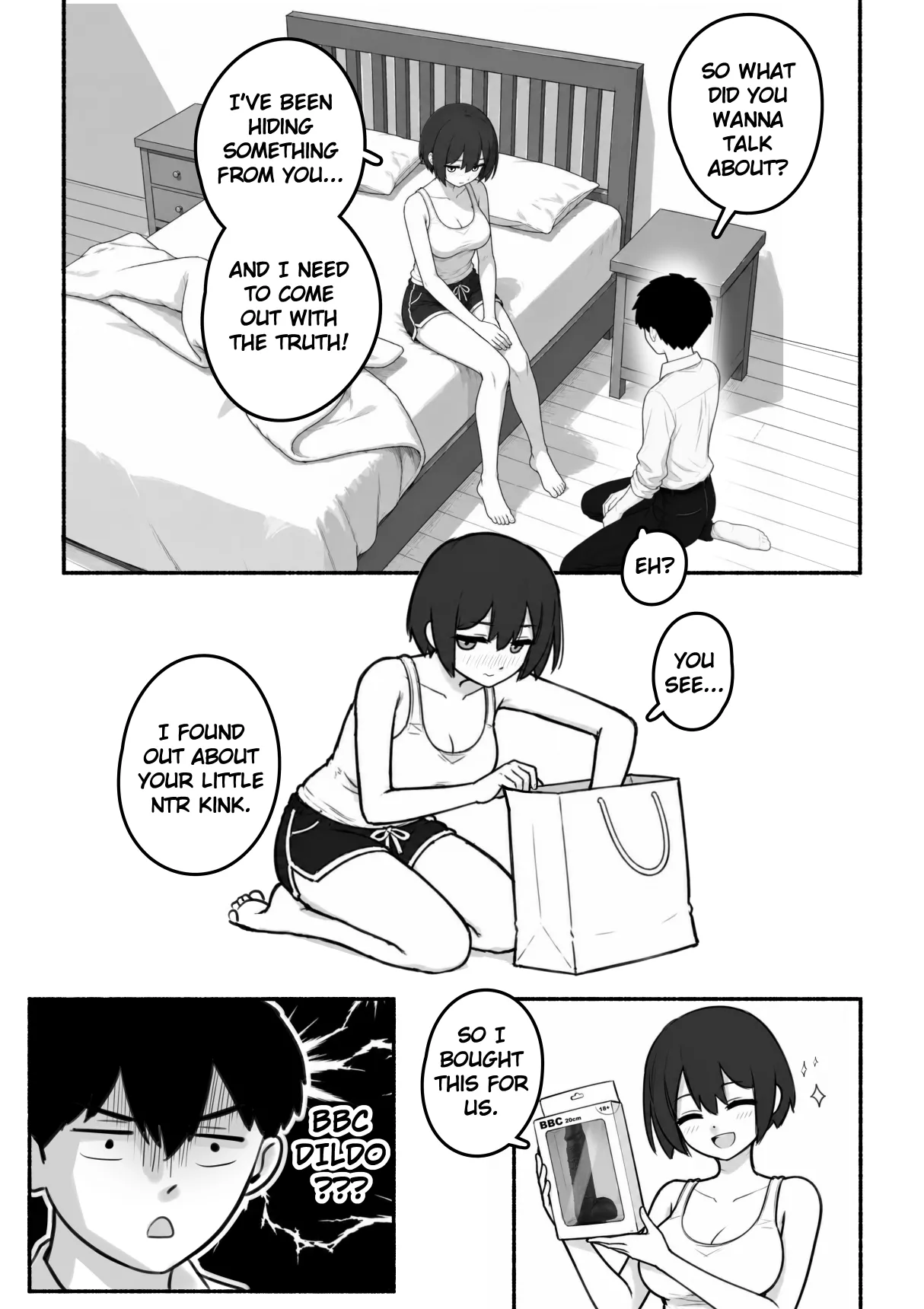 Why Won't My Girlfriend NTR Me? Last Chapter page 9 full
