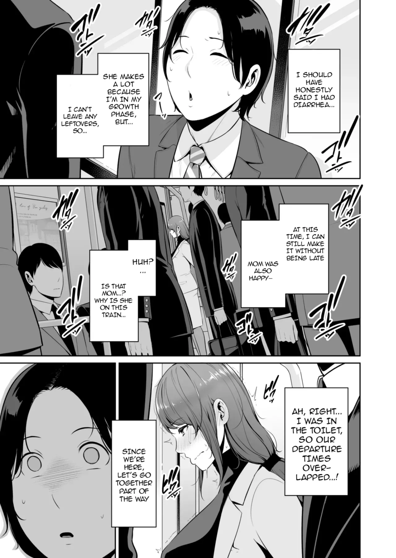 Gibo o , Densha de ... | My Stepmother on The Train... page 6 full