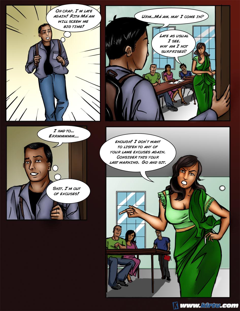 Miss Rita - Chapter 2 - Pulling a Savita Bhabhi page 6 full