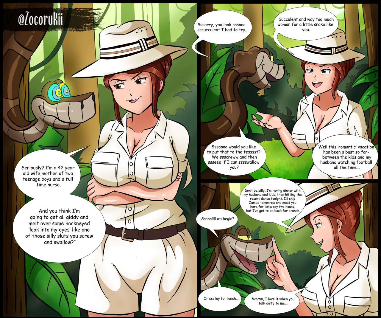 Ruth & Kaa page 1 full