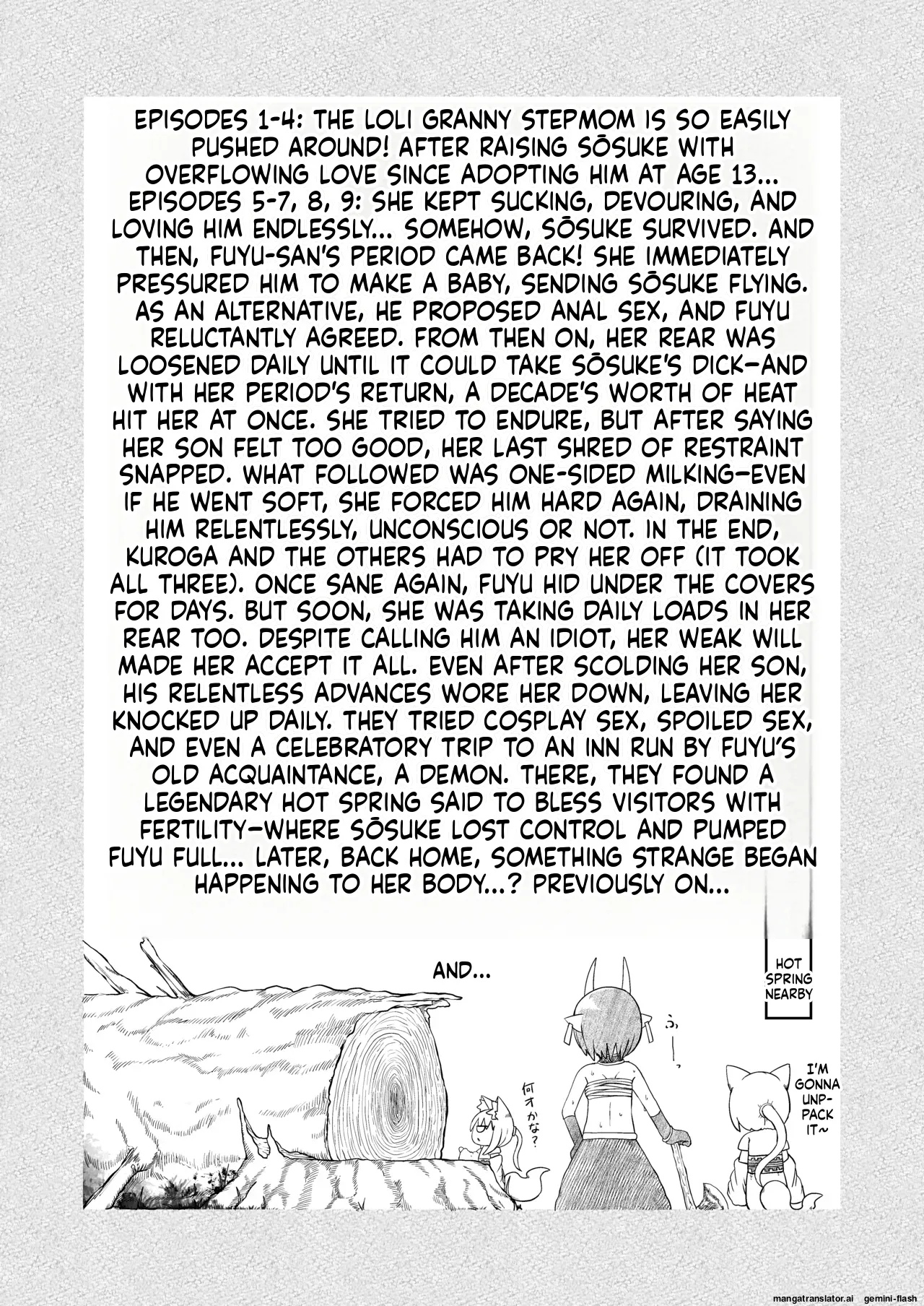 Loli Baba Okaa-san wa Oshi ni Yowai 10 page 3 full