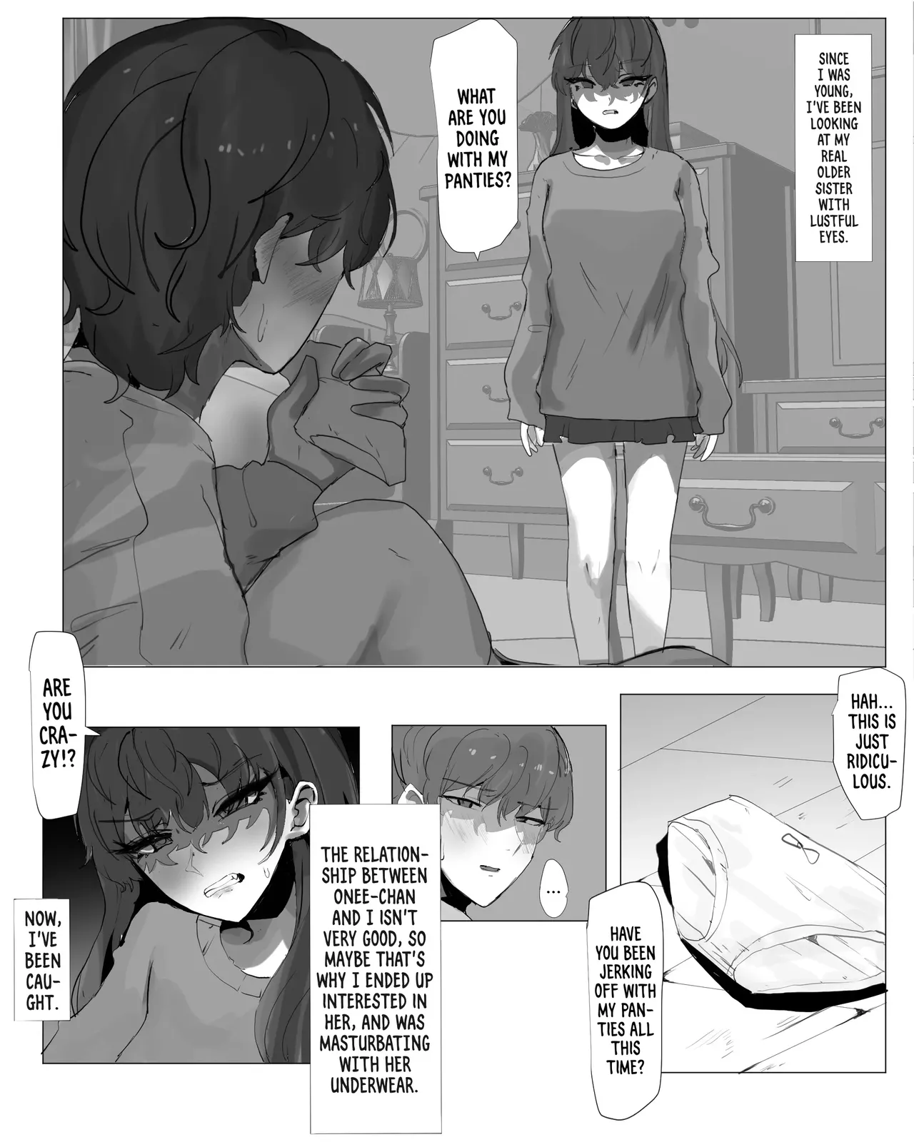 Masochist Little Brother's Training page 2 full