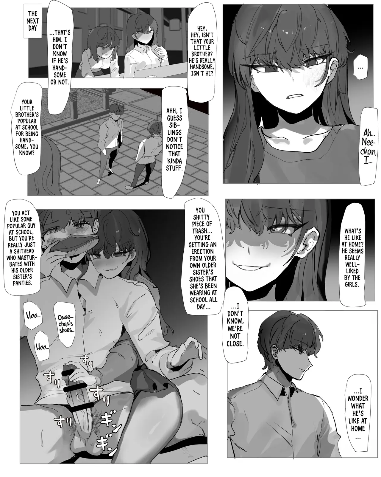Masochist Little Brother's Training page 5 full