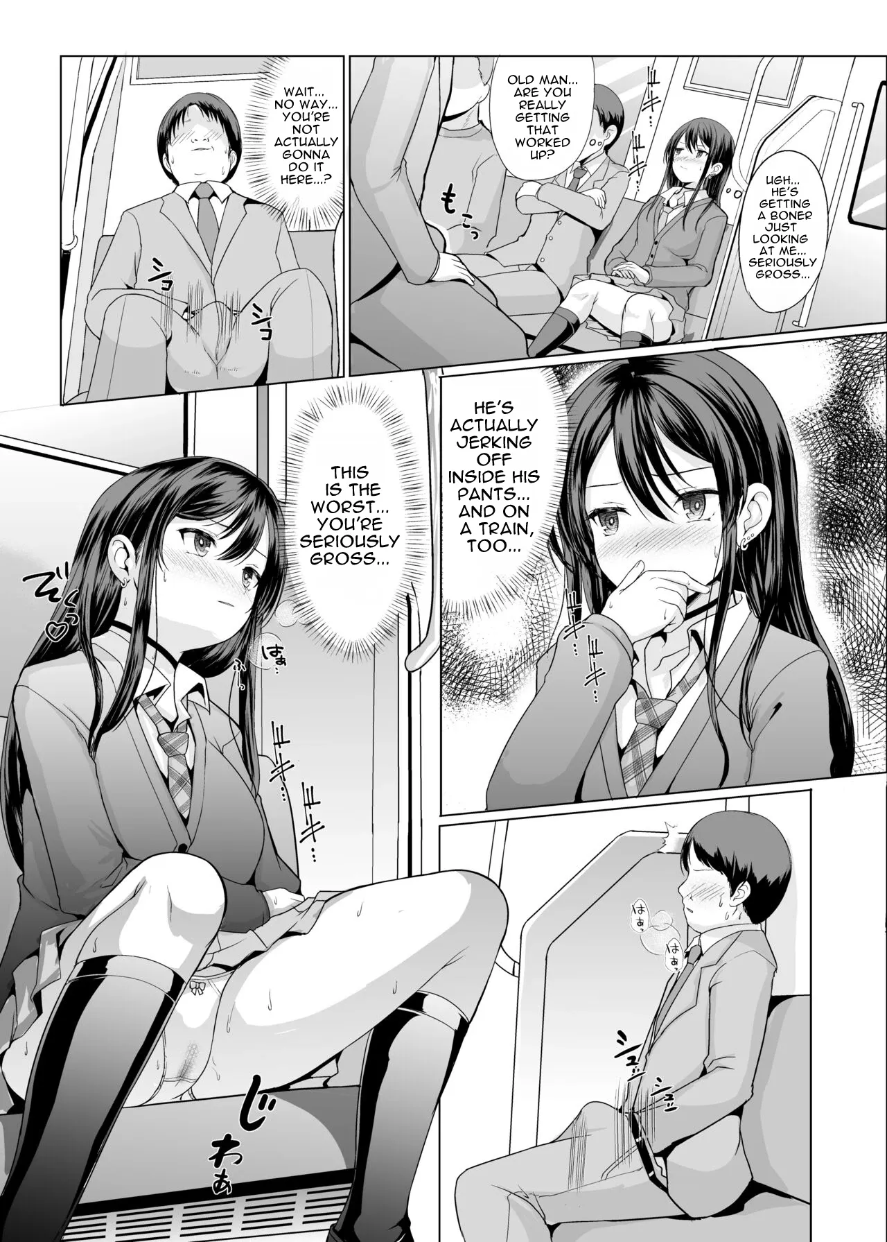 A girl who gets excited when she shows her private parts in front of other people. page 4 full