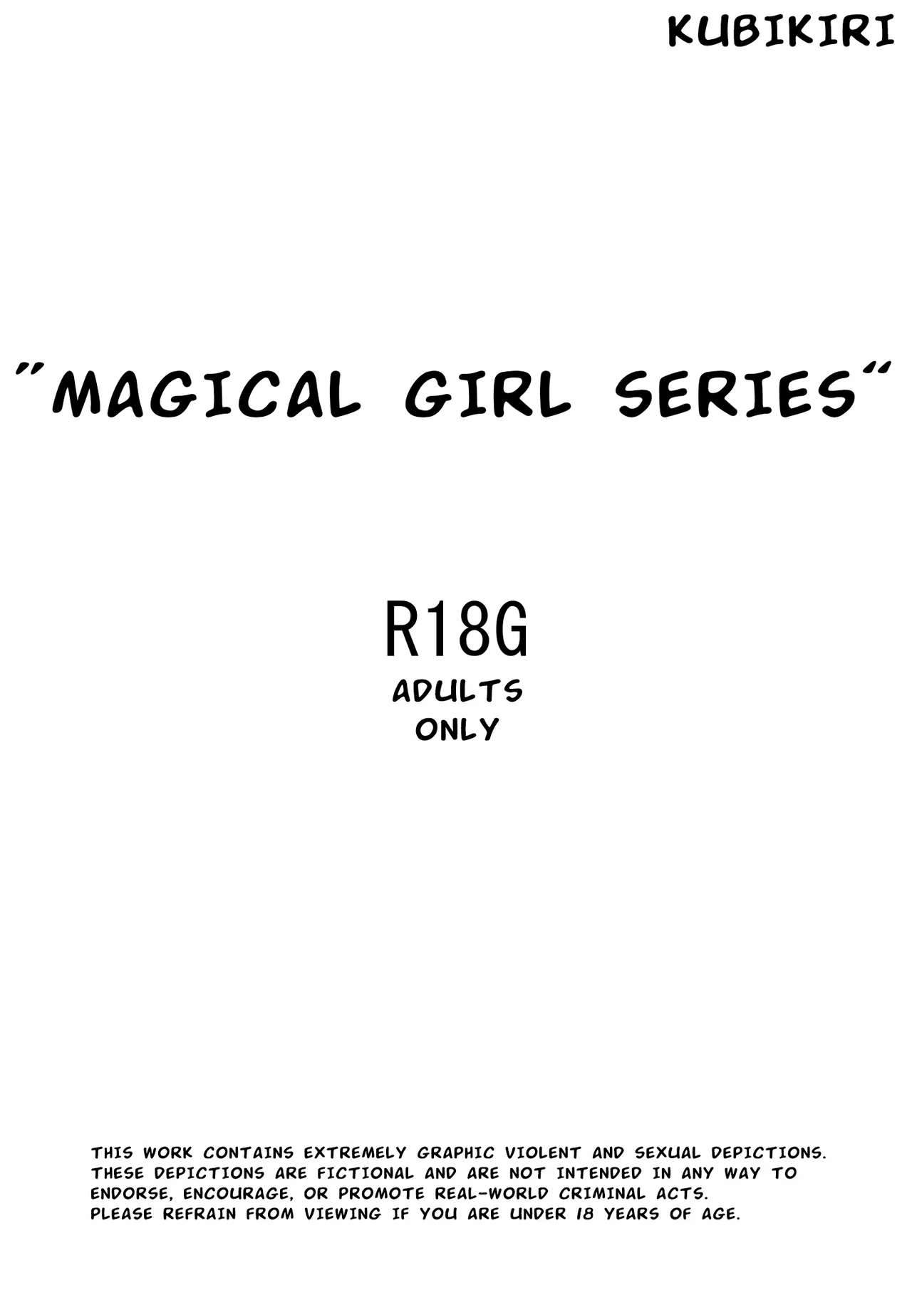 "Magical Girl Series" page 1 full