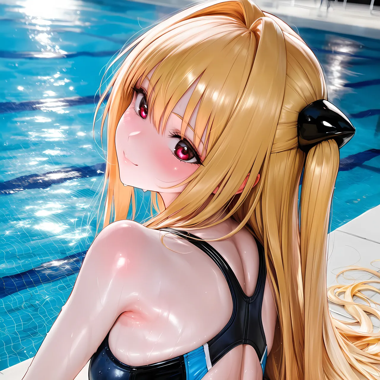 Yami x Yuuki Rito  - Pool page 3 full
