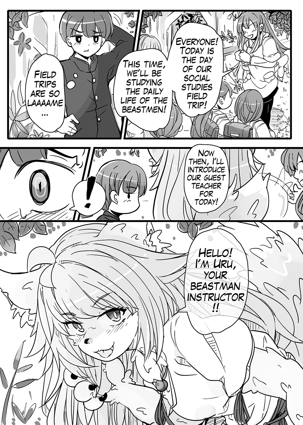 Kemonohito Seikatsu no Shakai Kengaku | A Social Studies Trip About the Lives of the Beastmen page 2 full