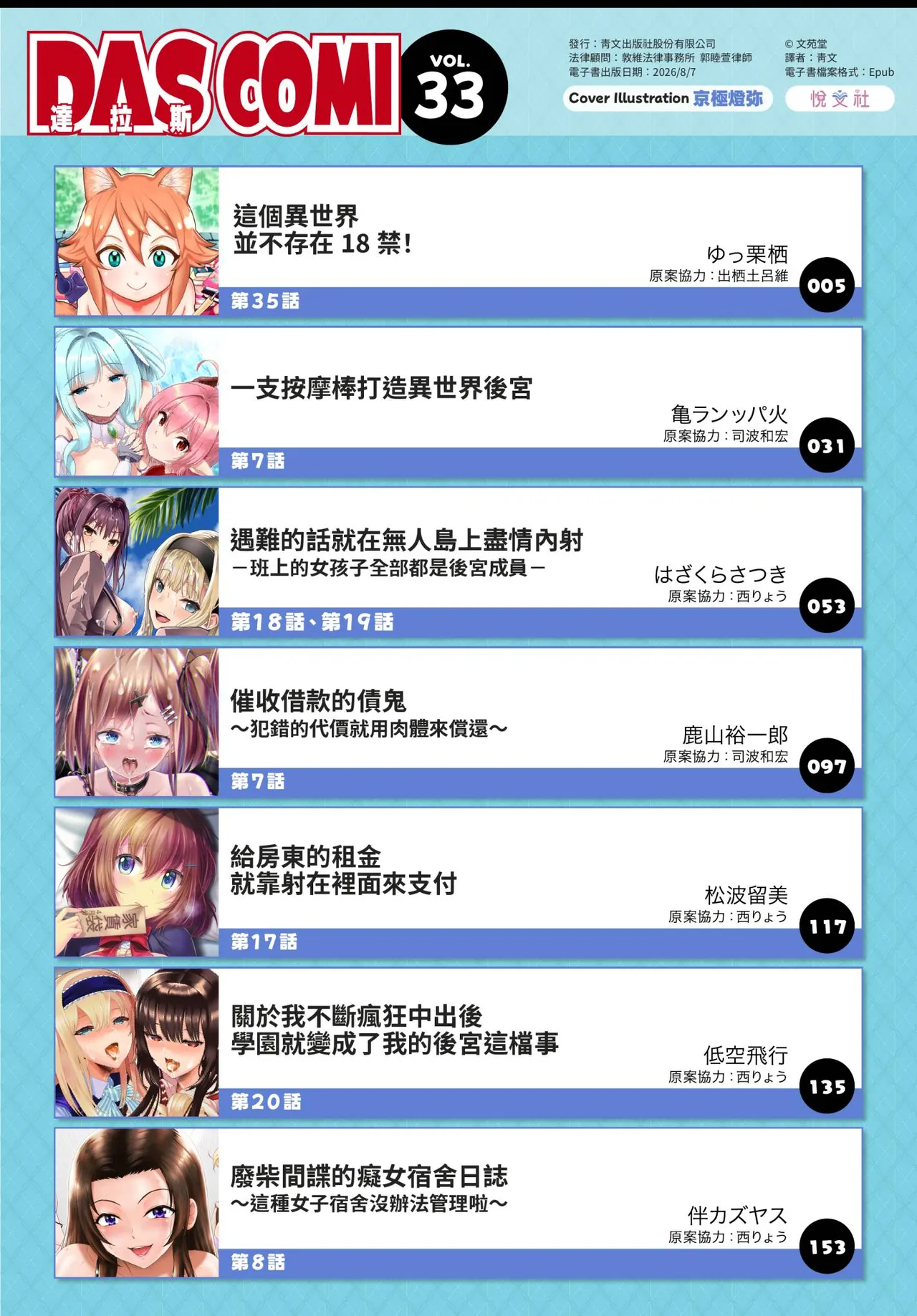 Dascomi Vol.33 page 3 full