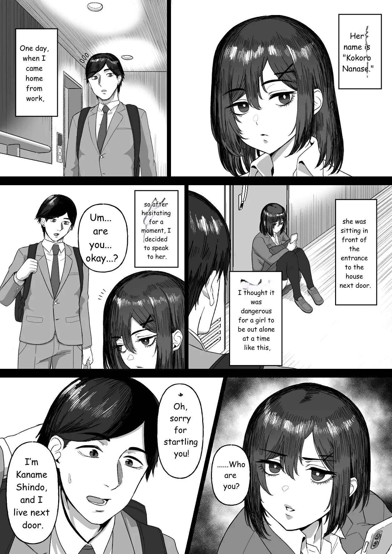 Otonari no Downer Oyako ni Shiboritorareru Hanashi page 3 full