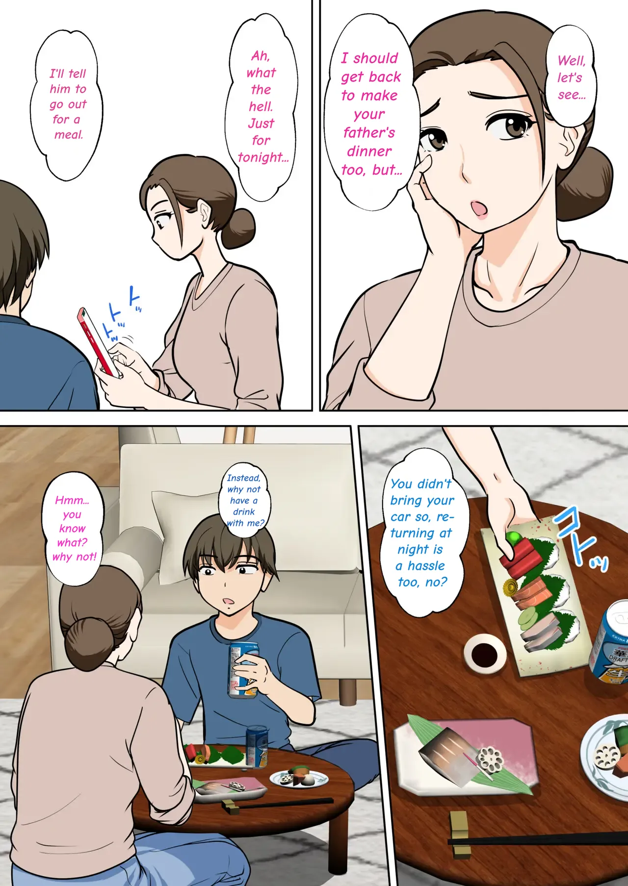 A Careless Mother Who Casually Comes Alone to Her Son's Apartment After He Moves Out on His Own page 10 full