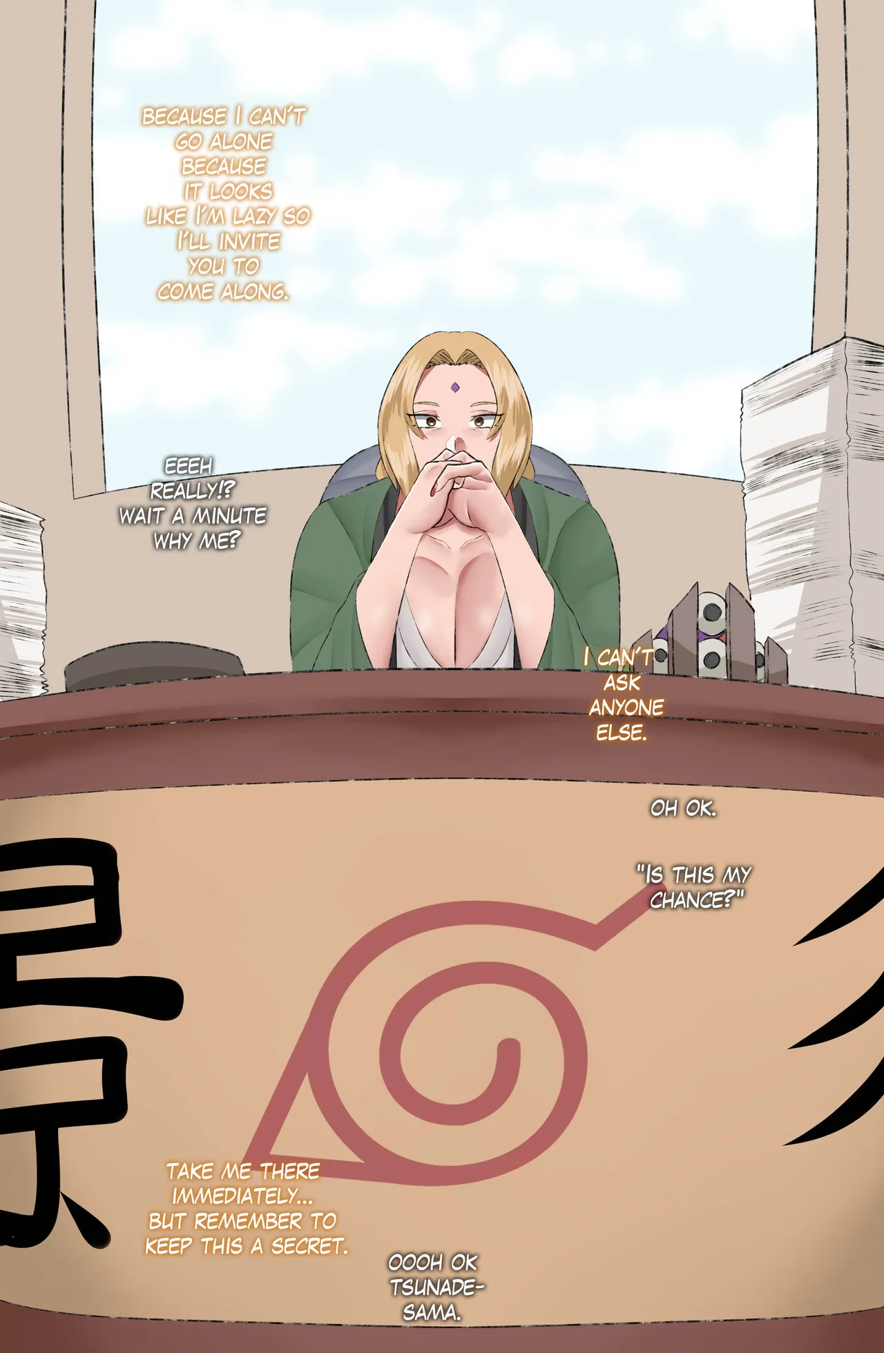 One day With Tsunade-sama page 4 full