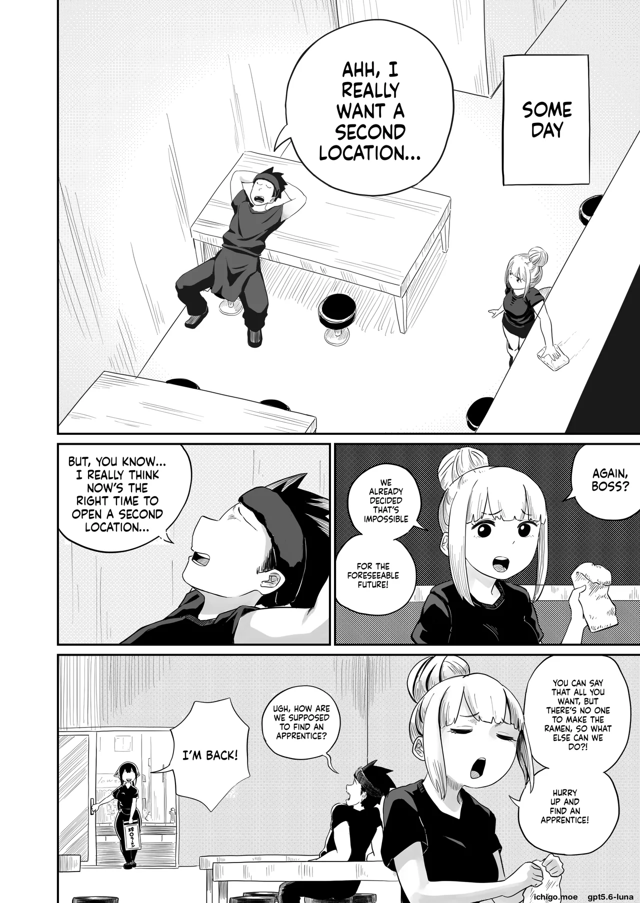 Excuse me!! There’s a dick in my ramen...!! That makes two of them. page 7 full