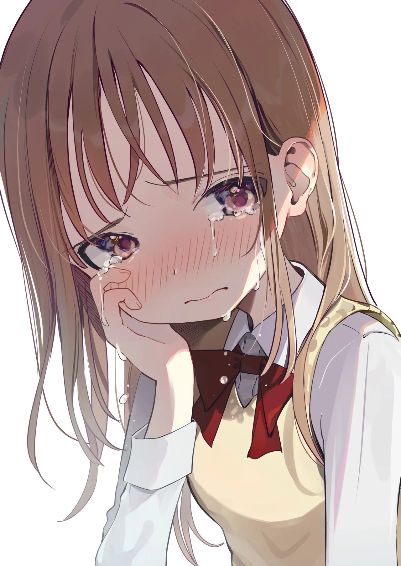 Yasashikute Kenage na Onnanoko ga Date-chuu ni Furyou ni Karamarete Koufuku na Nichijou kara Tenraku Suru Hon page 2 full