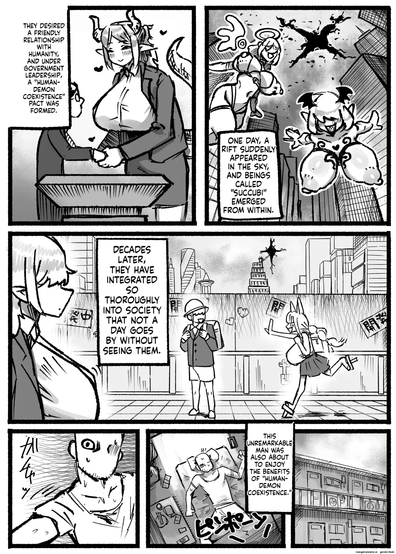 P.S.C  ~7 Days of Unlimited Titty-Fucking with a Short, Busty, Expressionless Succubus~ page 3 full
