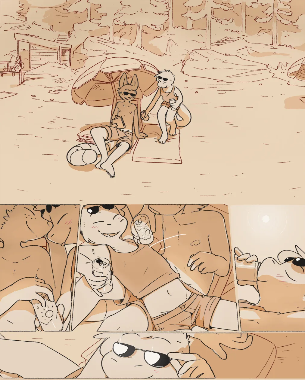 Sunny with Finn & Nick page 1 full