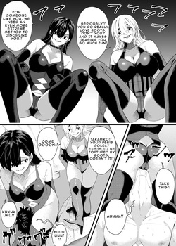 [Hokuto Shichisei] Double Mistresses's Boots Torture [English] — page 17