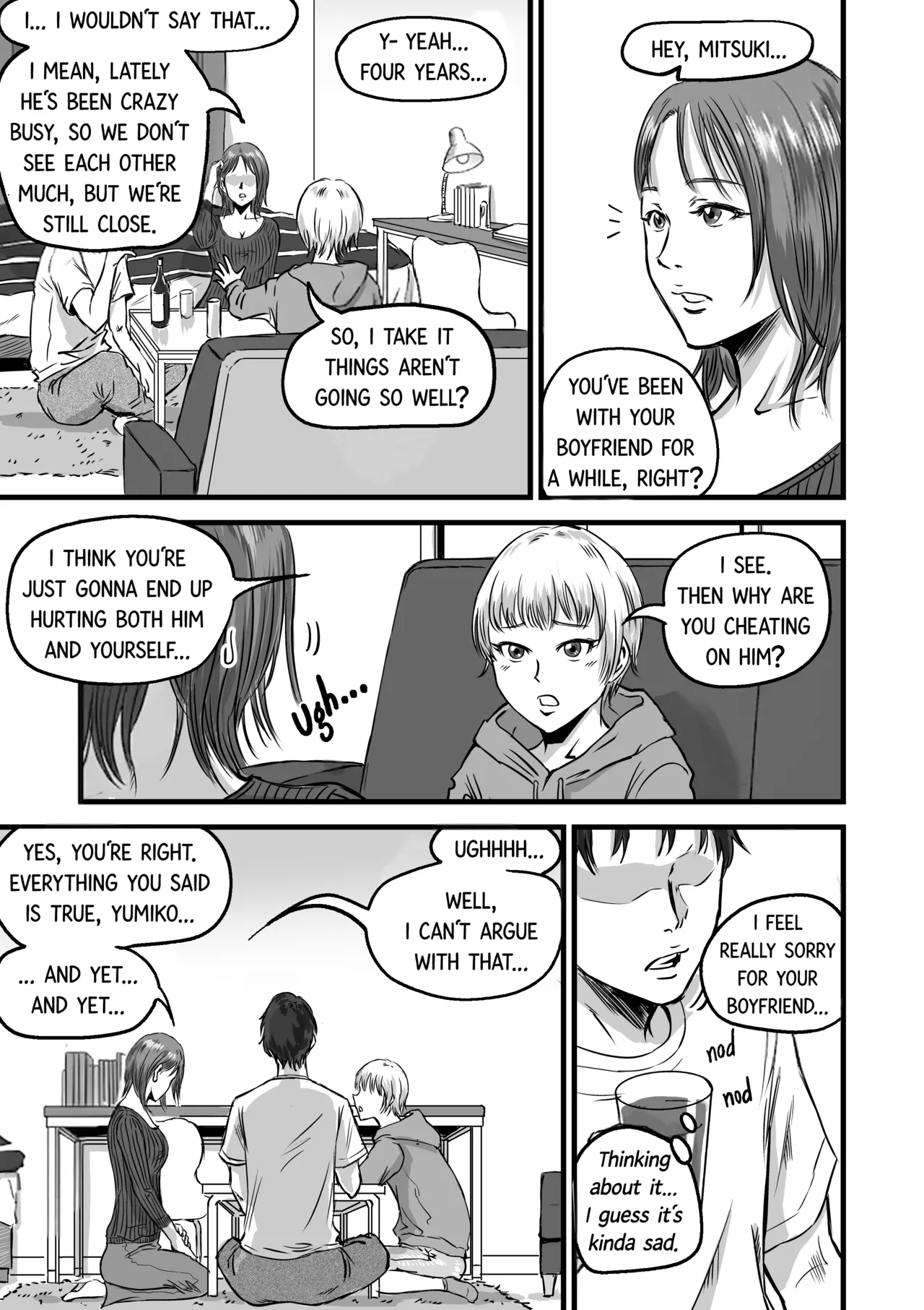 Onna Tomodachi no Uwaki Kokuhaku 2 | My Friend Confessed to Cheating 2 page 5 full