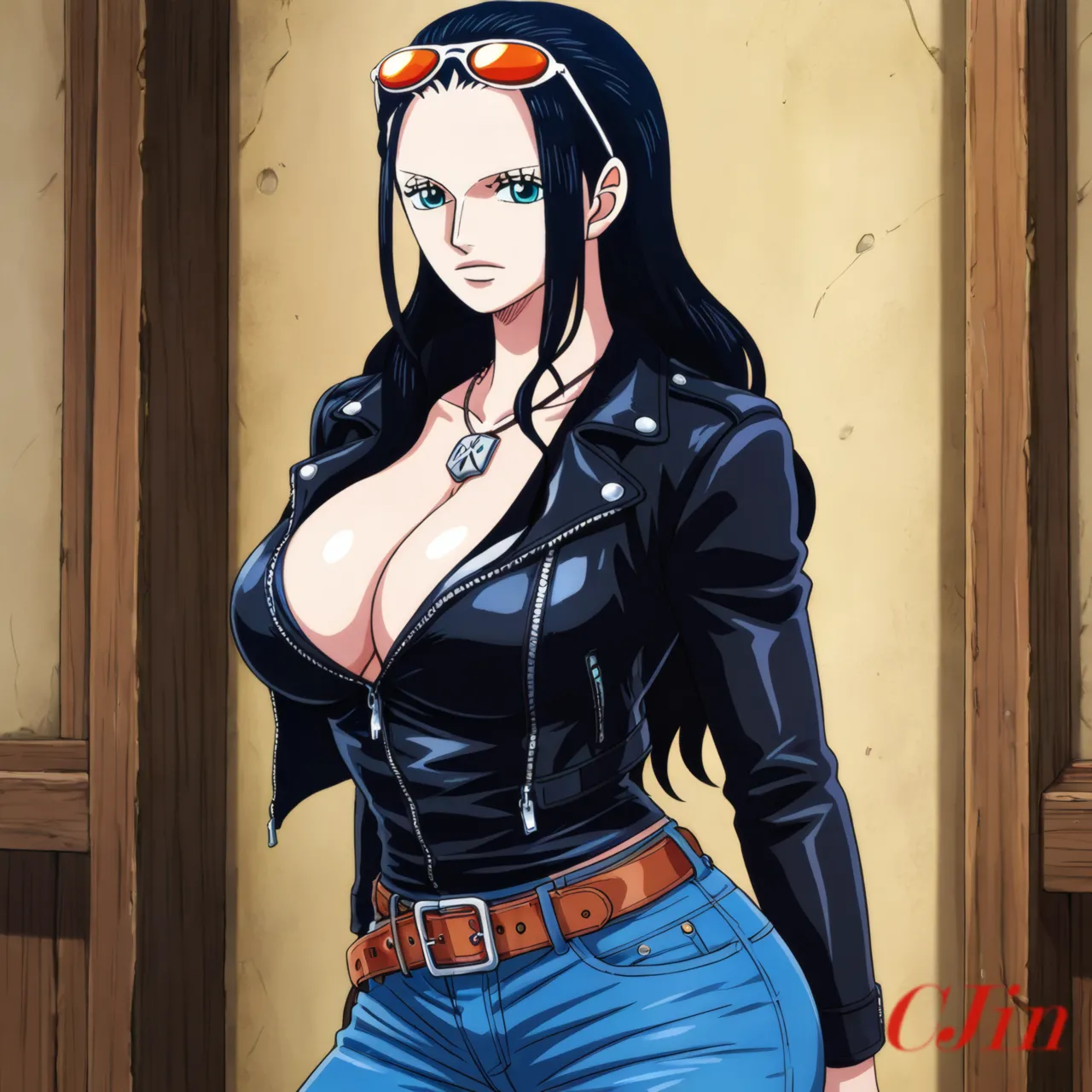 NICO ROBIN THE BIKER page 2 full
