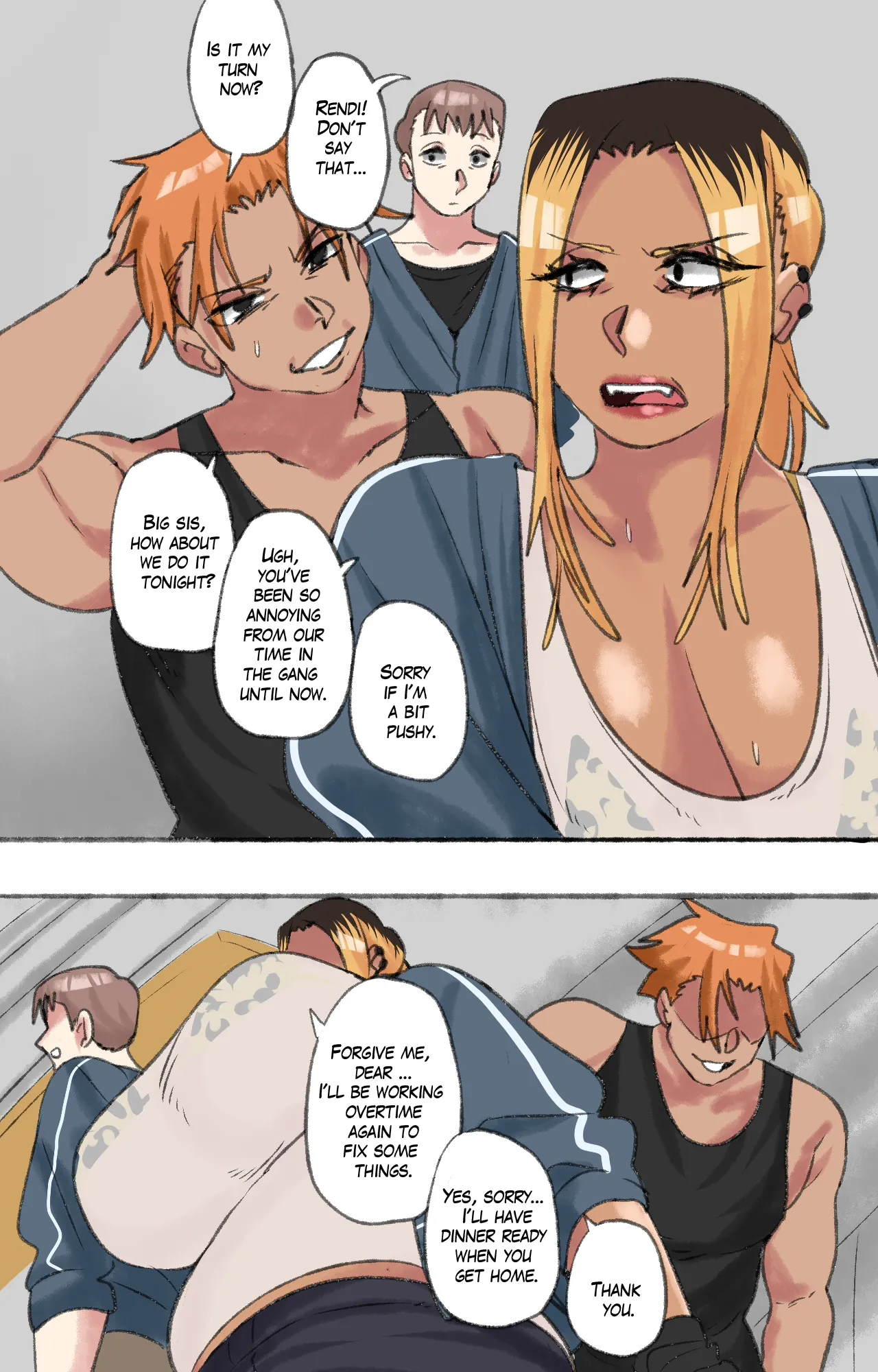 Gyaru Wife ENG page 9 full