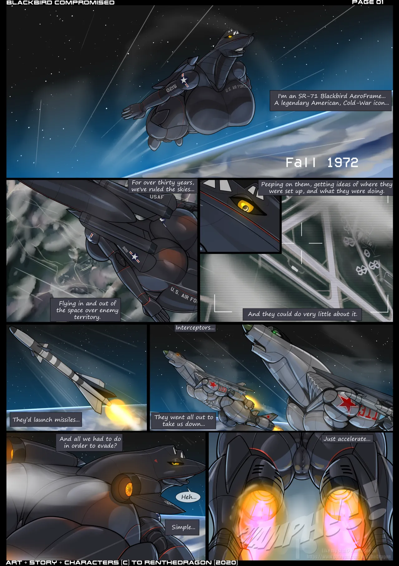 Blackbird Compromised by renthedragon page 1 full