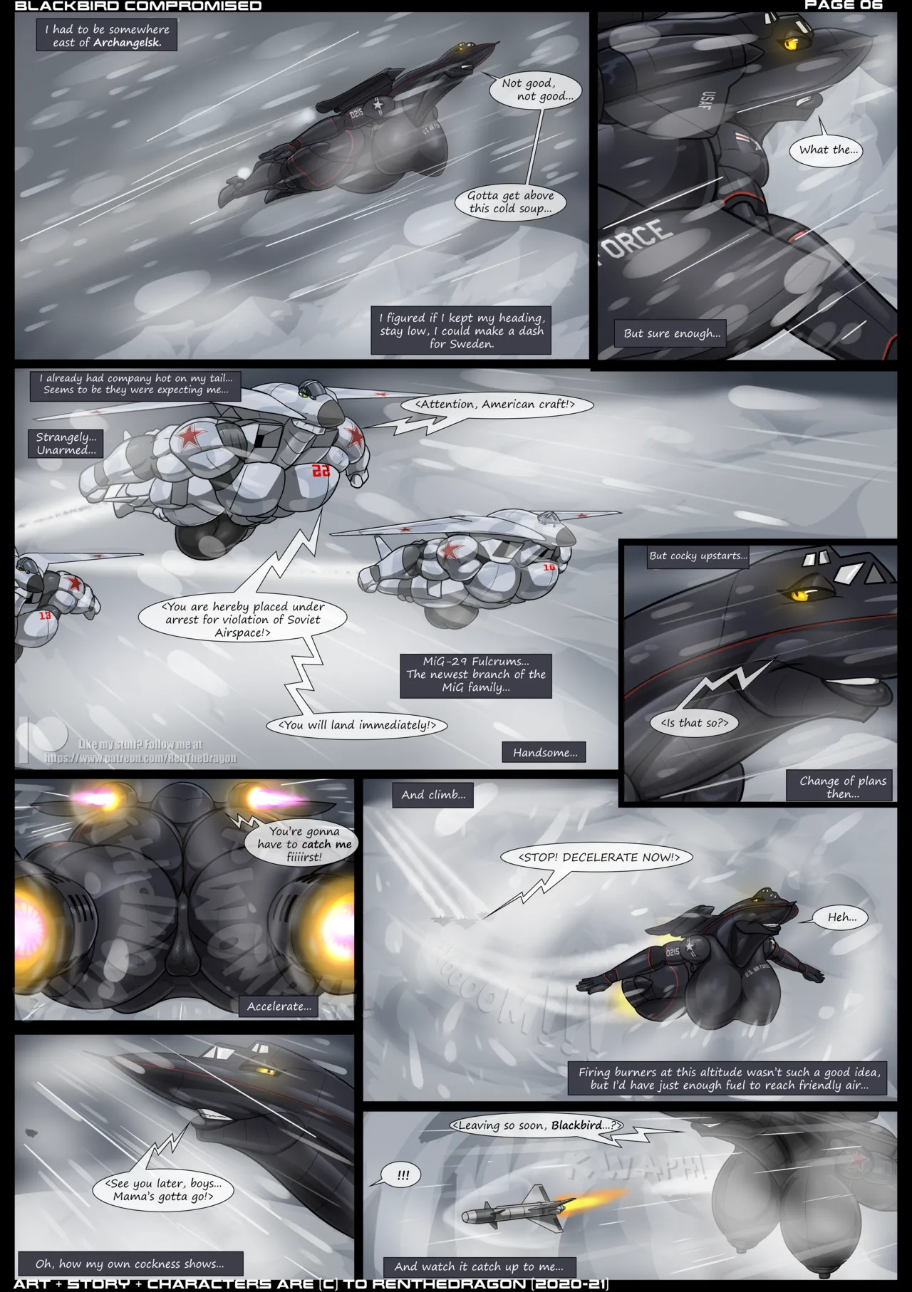 Blackbird Compromised by renthedragon page 6 full